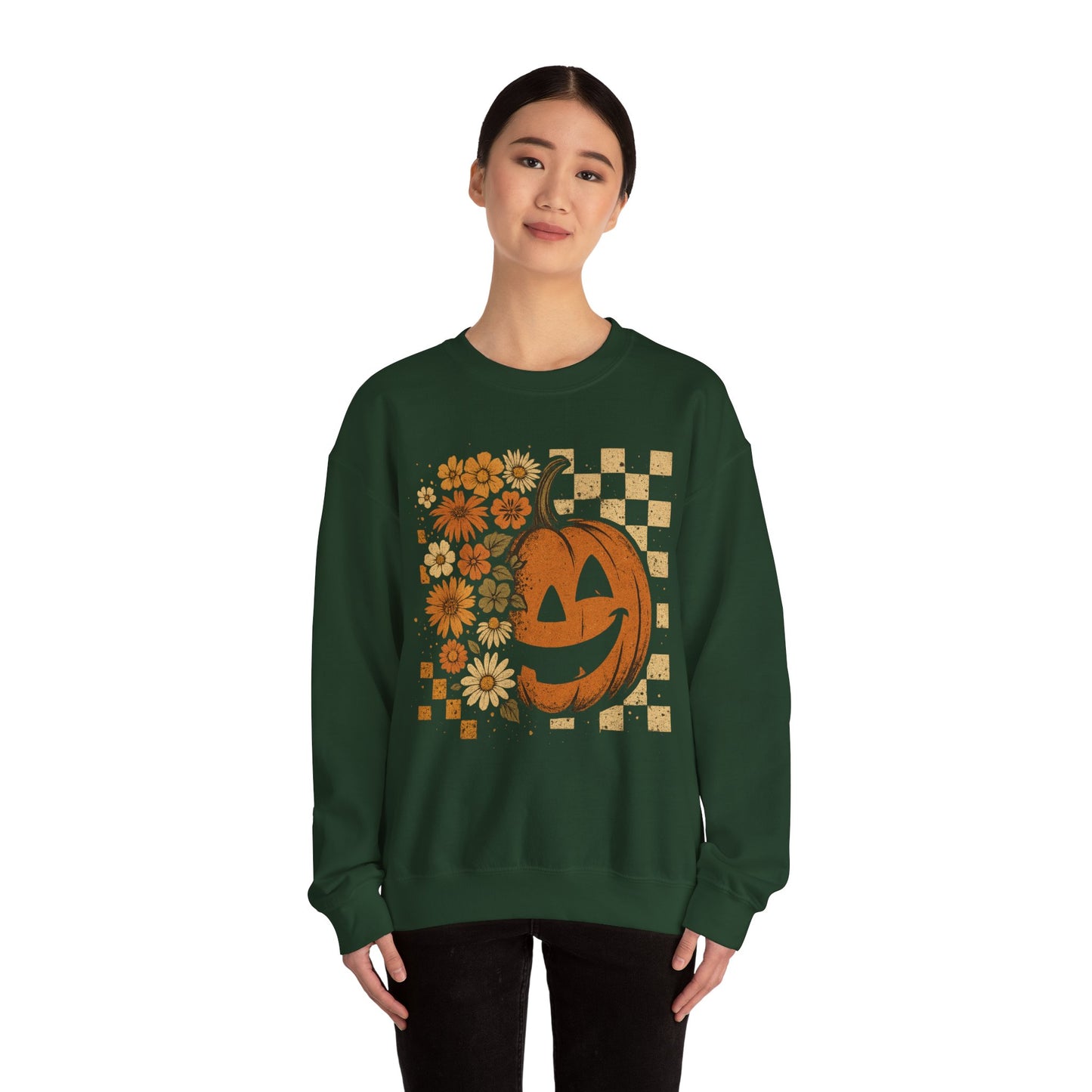 Vintage Jack-o’-lantern Heavy Blend™ Crewneck Sweatshirt