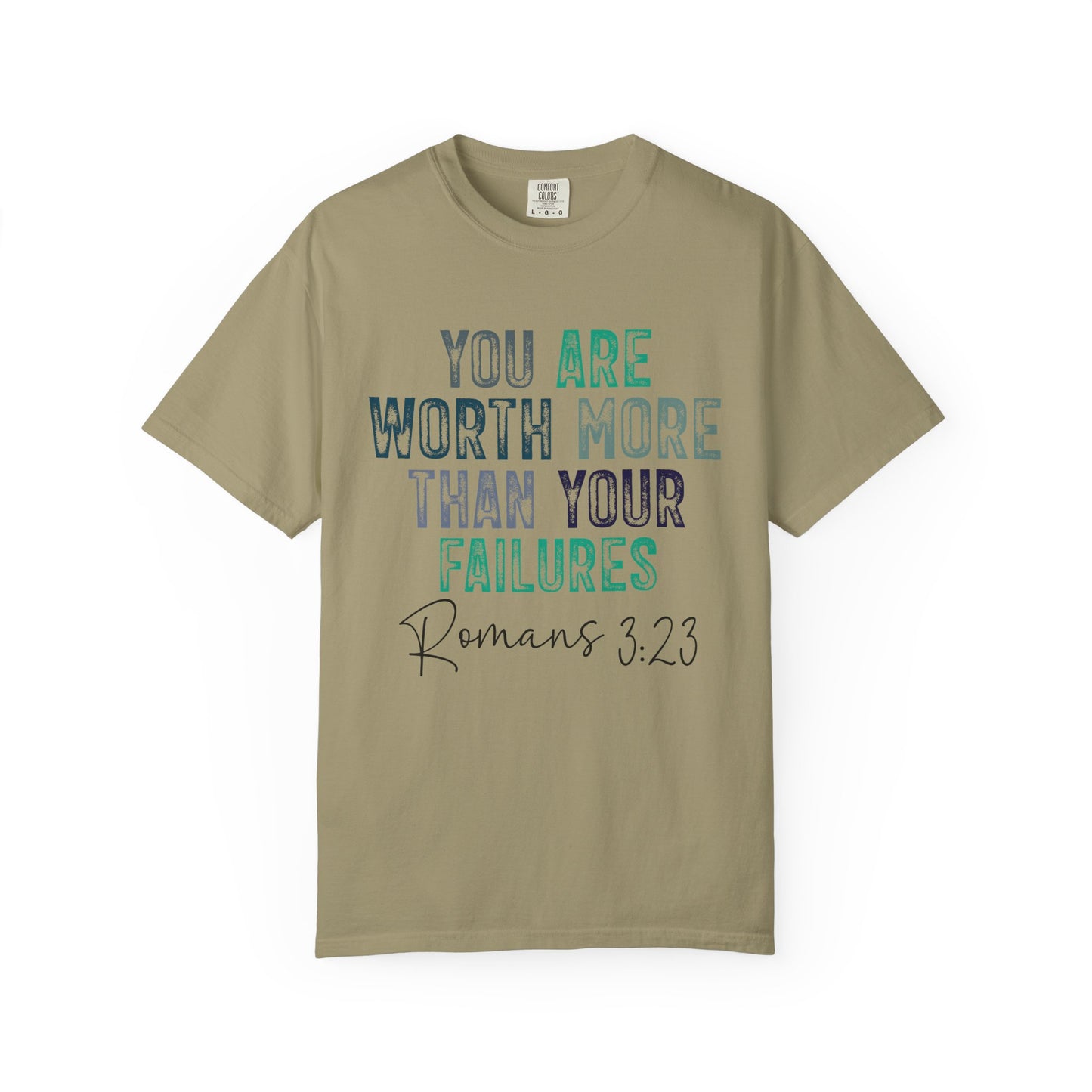 Know Your Worth Garment-Dyed T-shirt