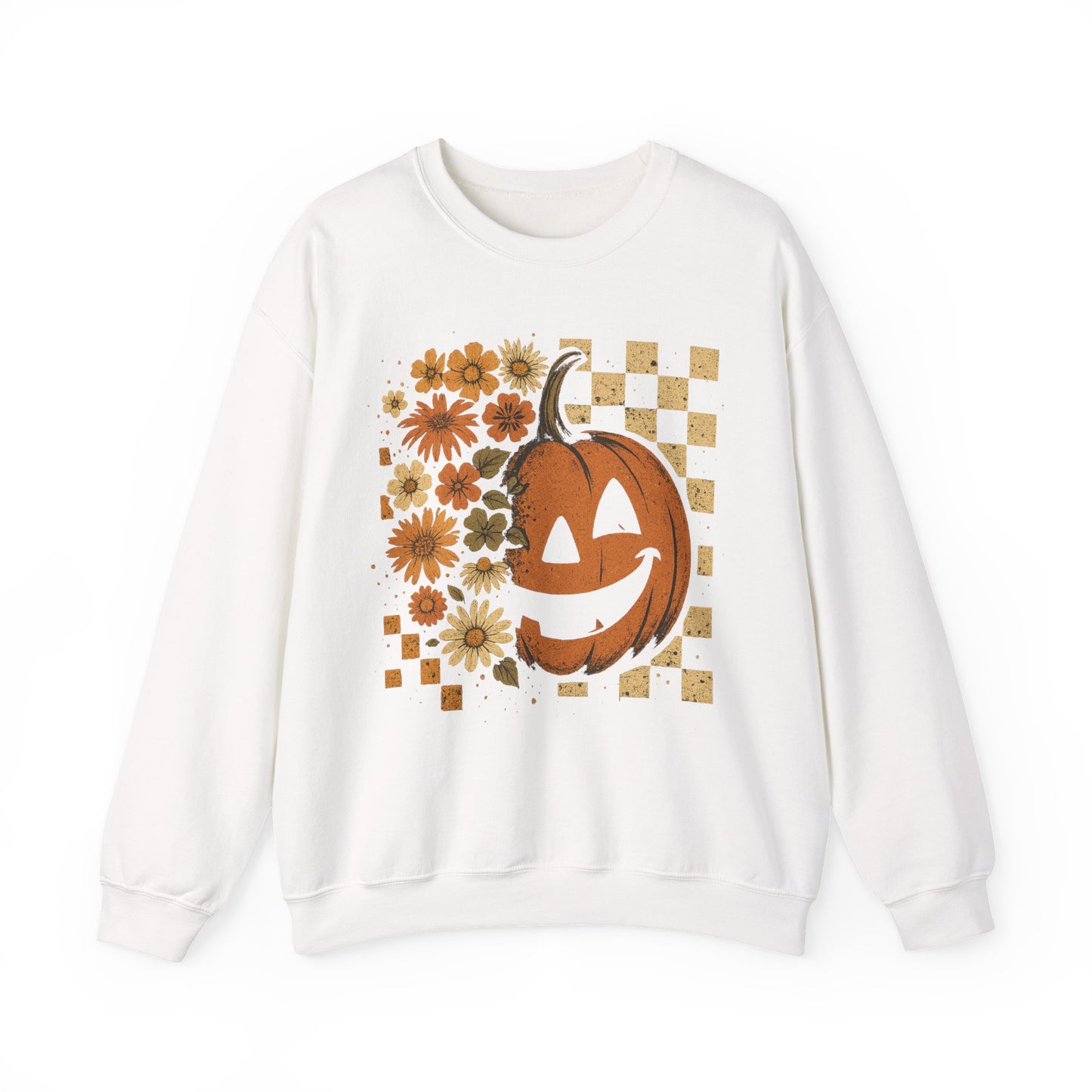 Vintage Jack-o’-lantern Heavy Blend™ Crewneck Sweatshirt