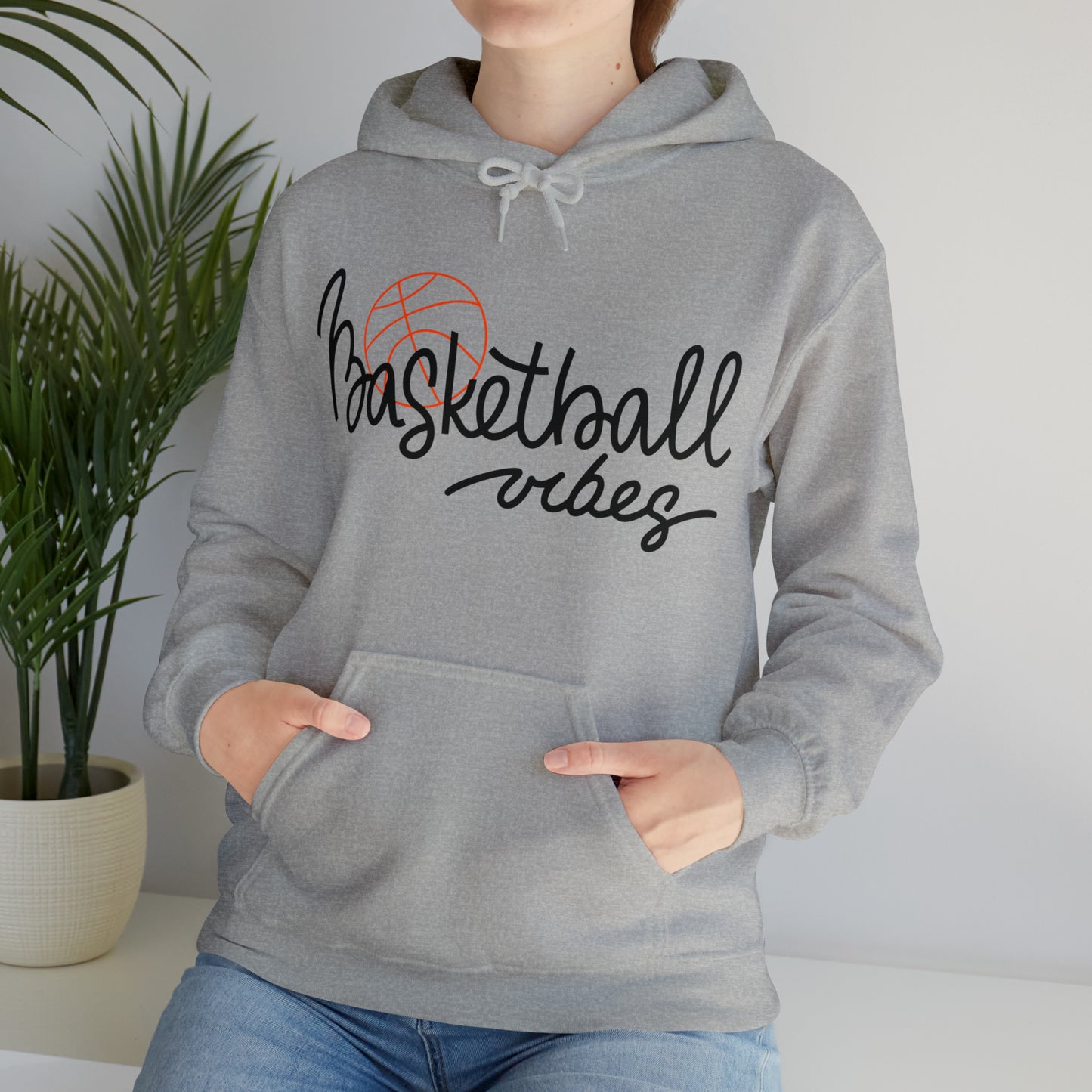 Basketball Vibes Heavy Blend™ Hooded Sweatshirt