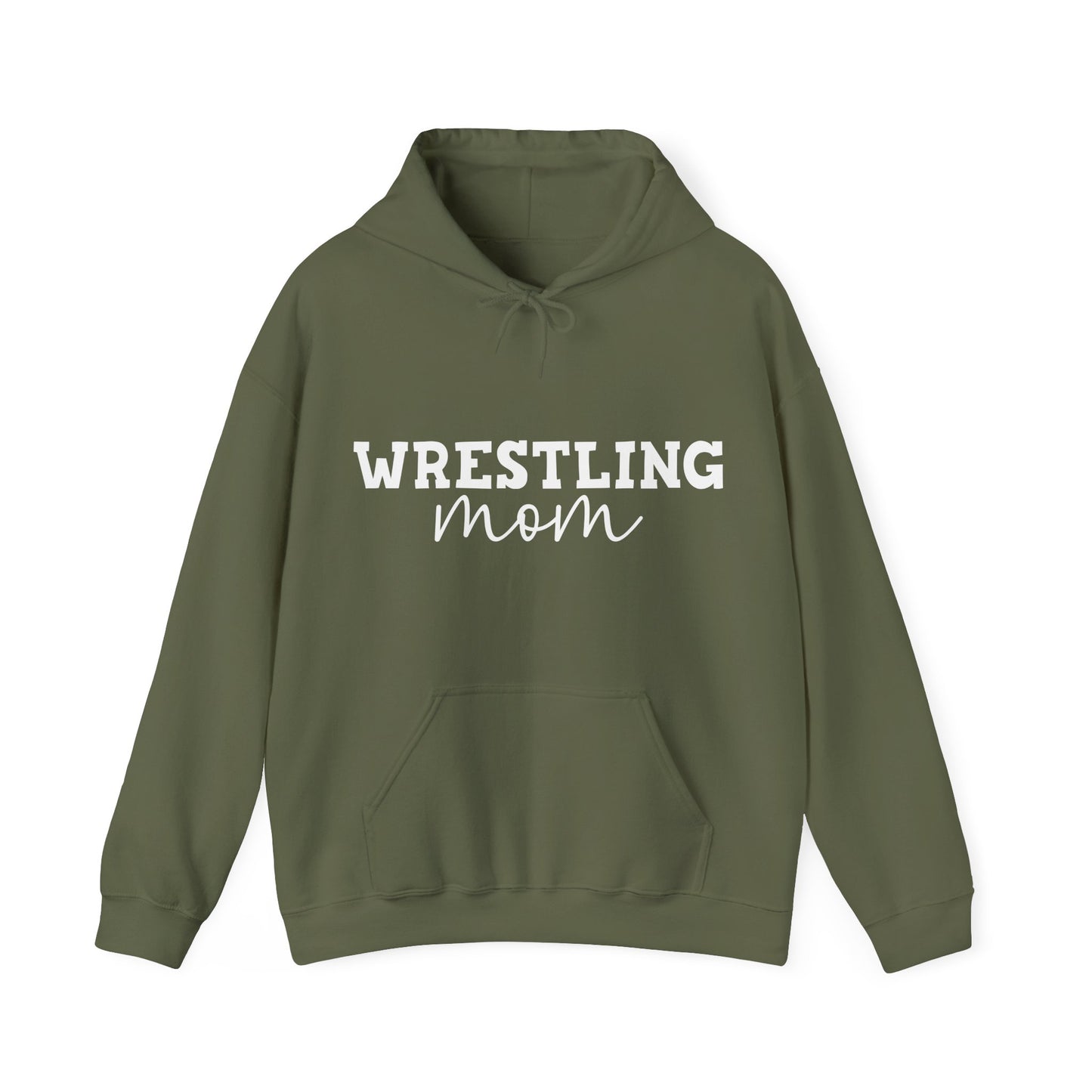 Wrestling Mom Heavy Blend™ Hooded Sweatshirt