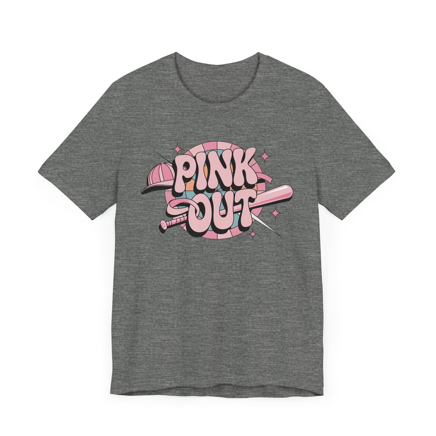 Baseball Pink Out Jersey Short Sleeve Tee
