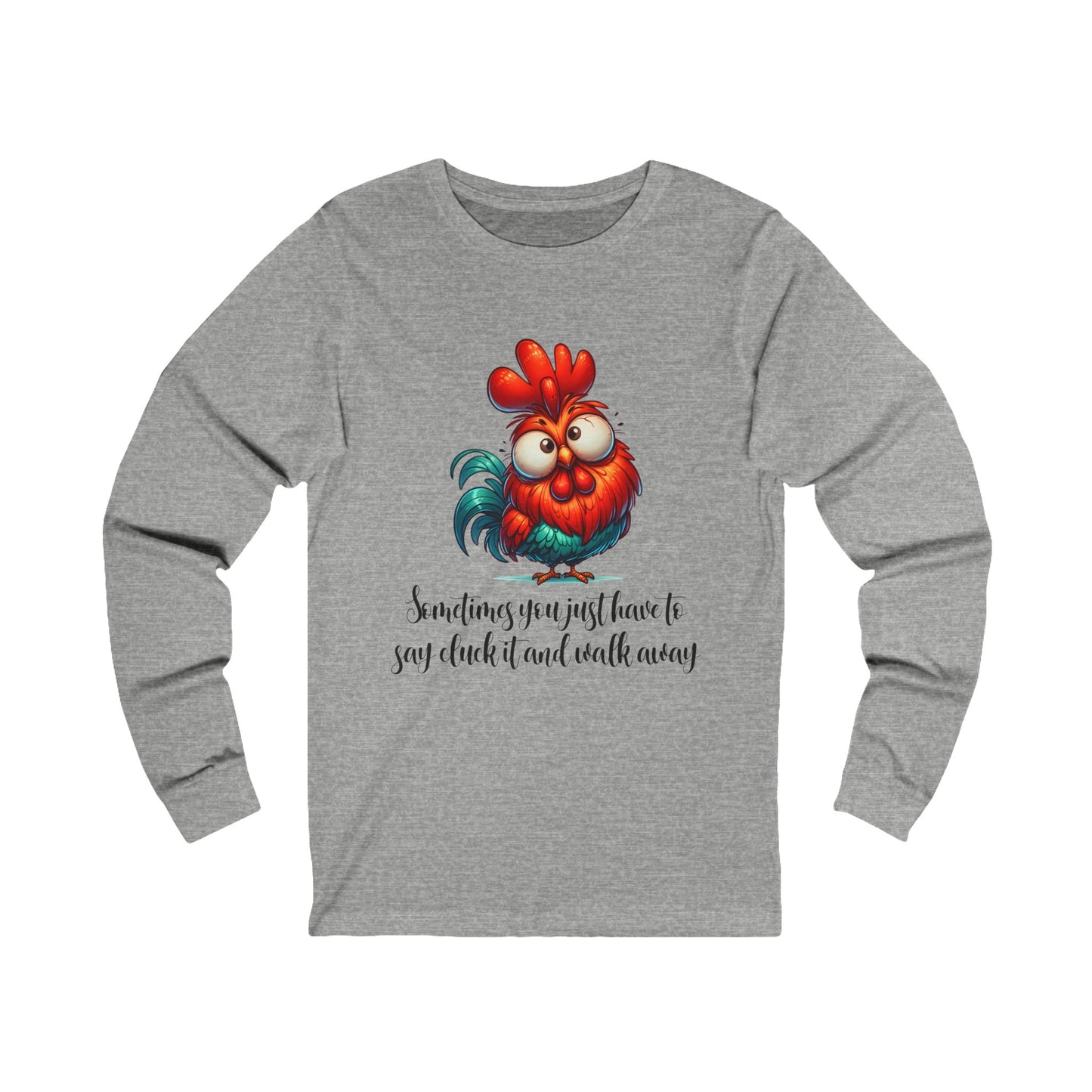 Cluck It Jersey Long Sleeve Tee