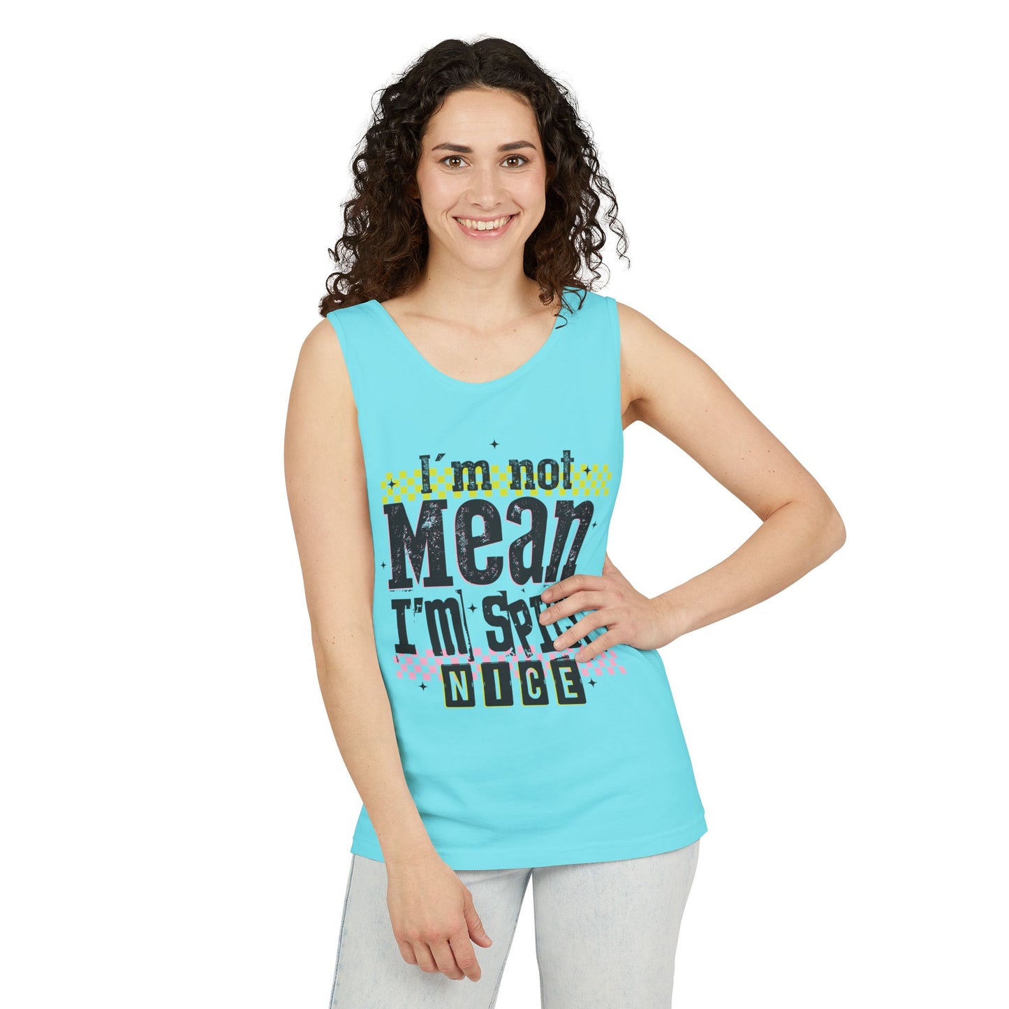 Spicy Nice Garment-Dyed Tank Top