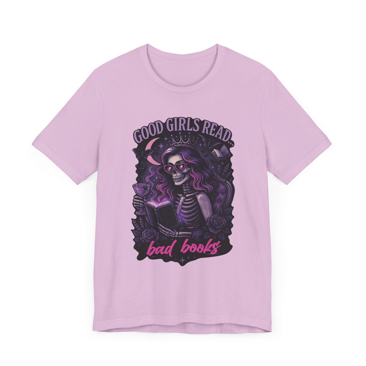 Good Girls Read Bad Books Jersey Short Sleeve Tee