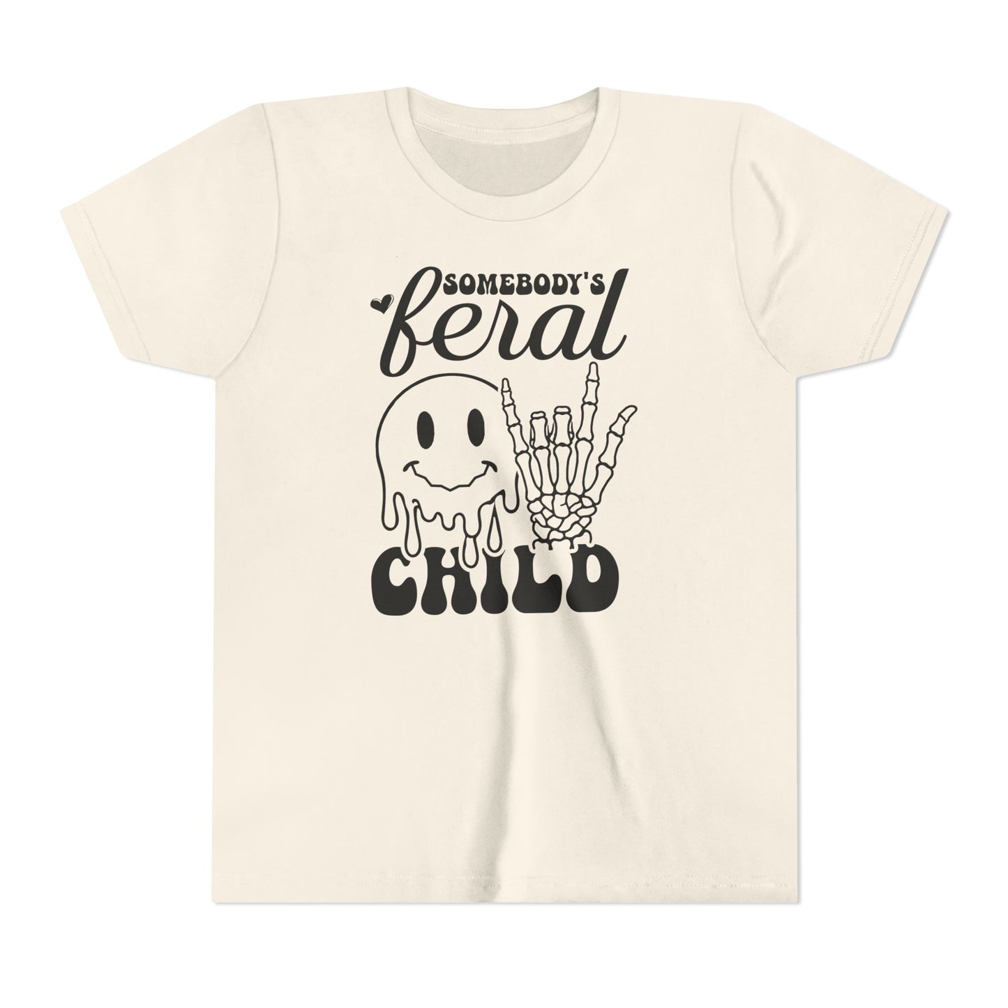 Somebody’s Feral Child Youth Short Sleeve Tee