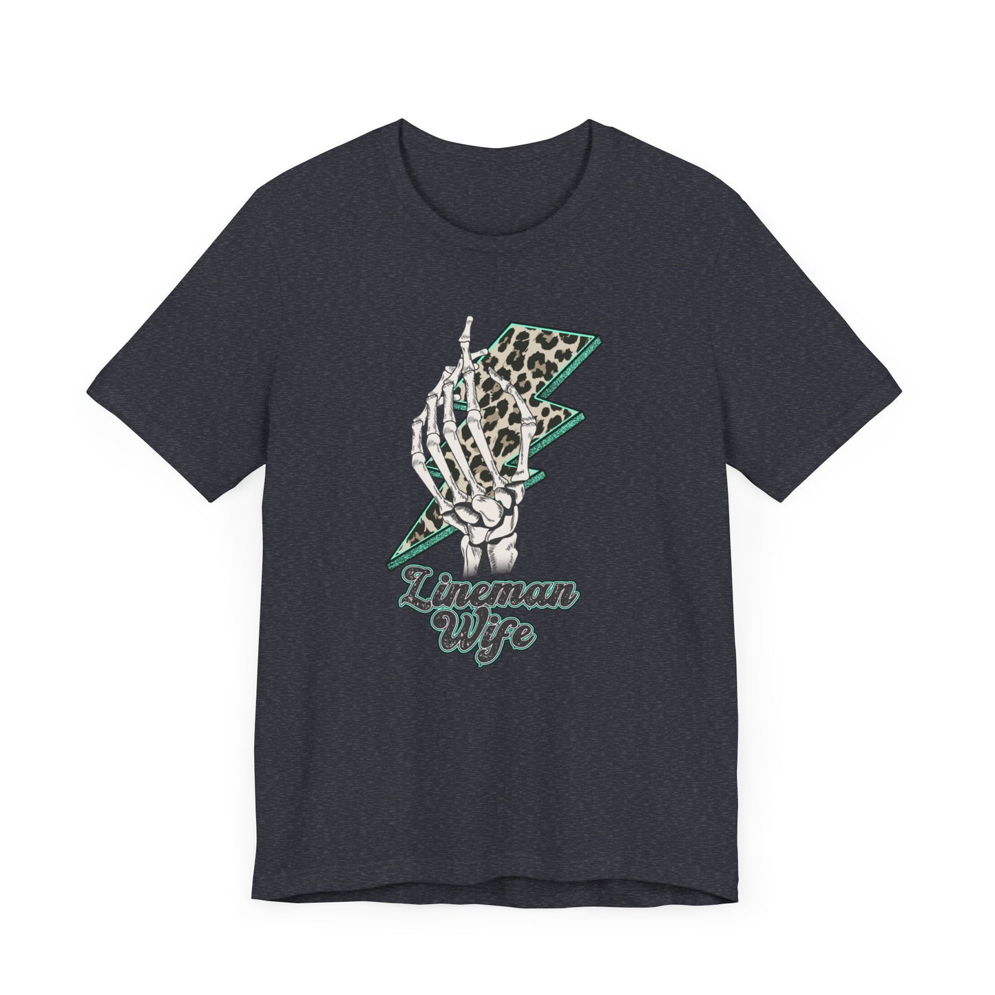 Lineman Wife Jersey Short Sleeve Tee