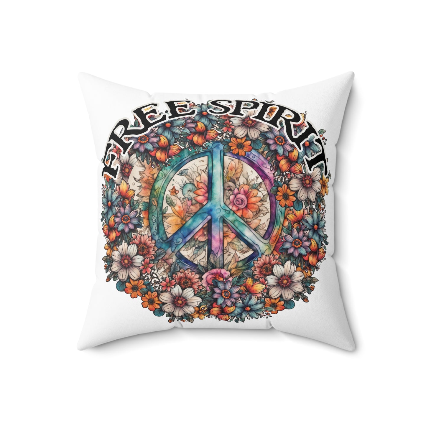 Free Spirit Spun Polyester Square Pillow