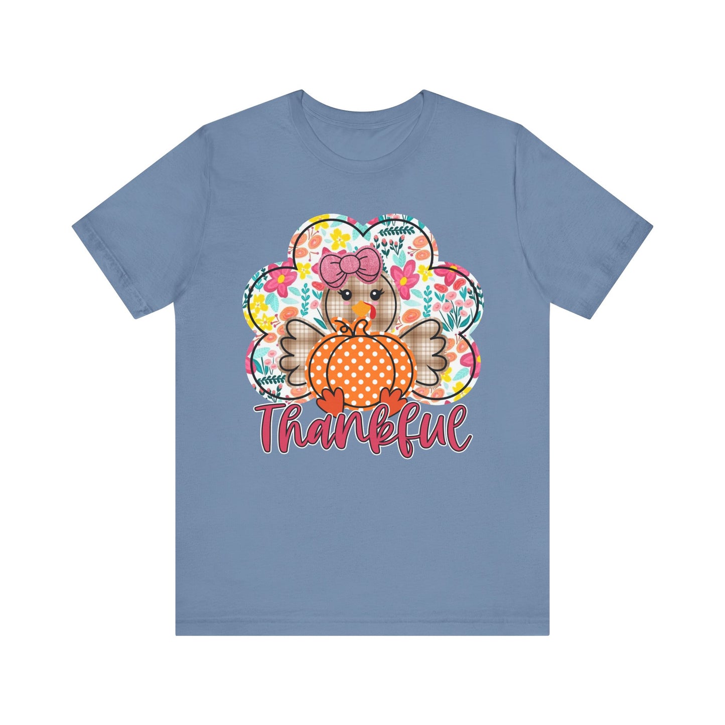 Thankful Turkey Jersey Short Sleeve Tee