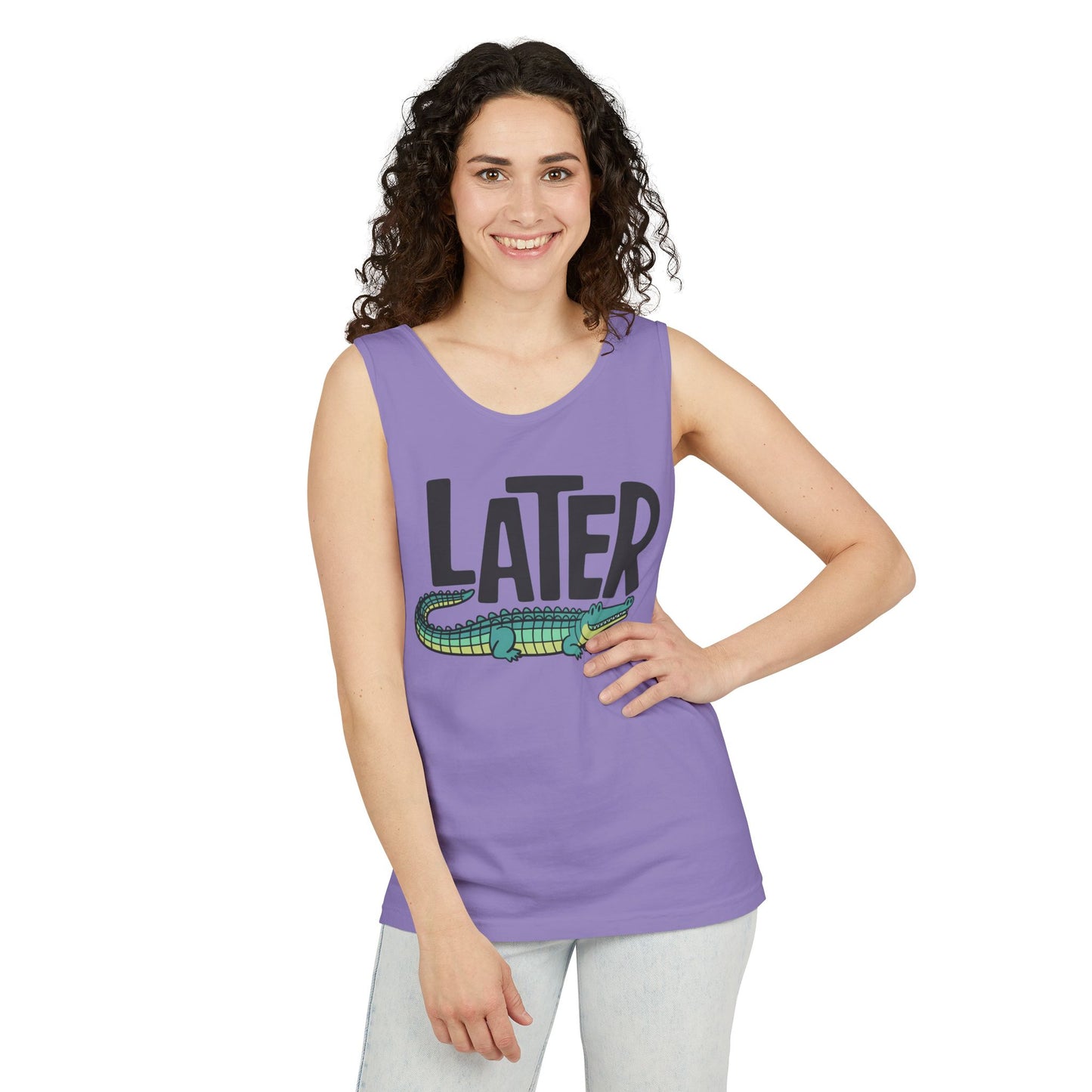 Later Gator Garment-Dyed Tank Top