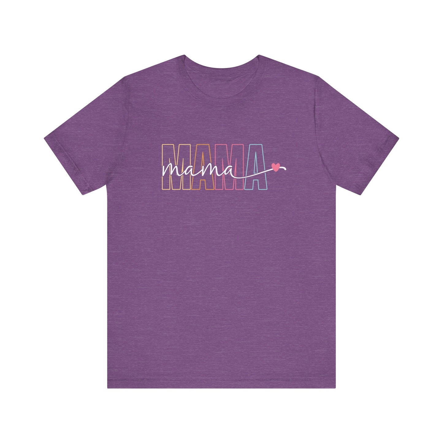Mama 🖤 Jersey Short Sleeve Tee