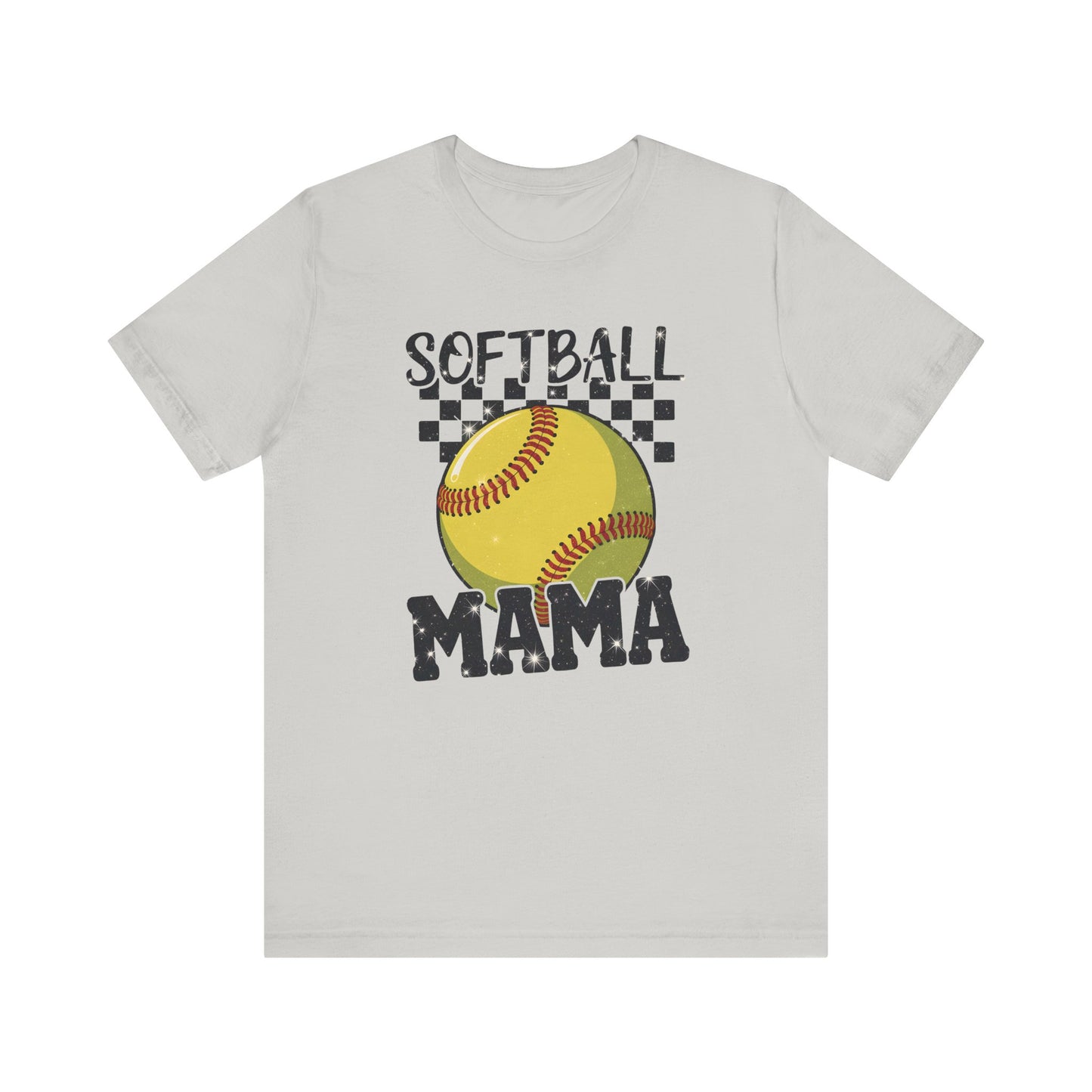 Softball Mama Jersey Short Sleeve Tee