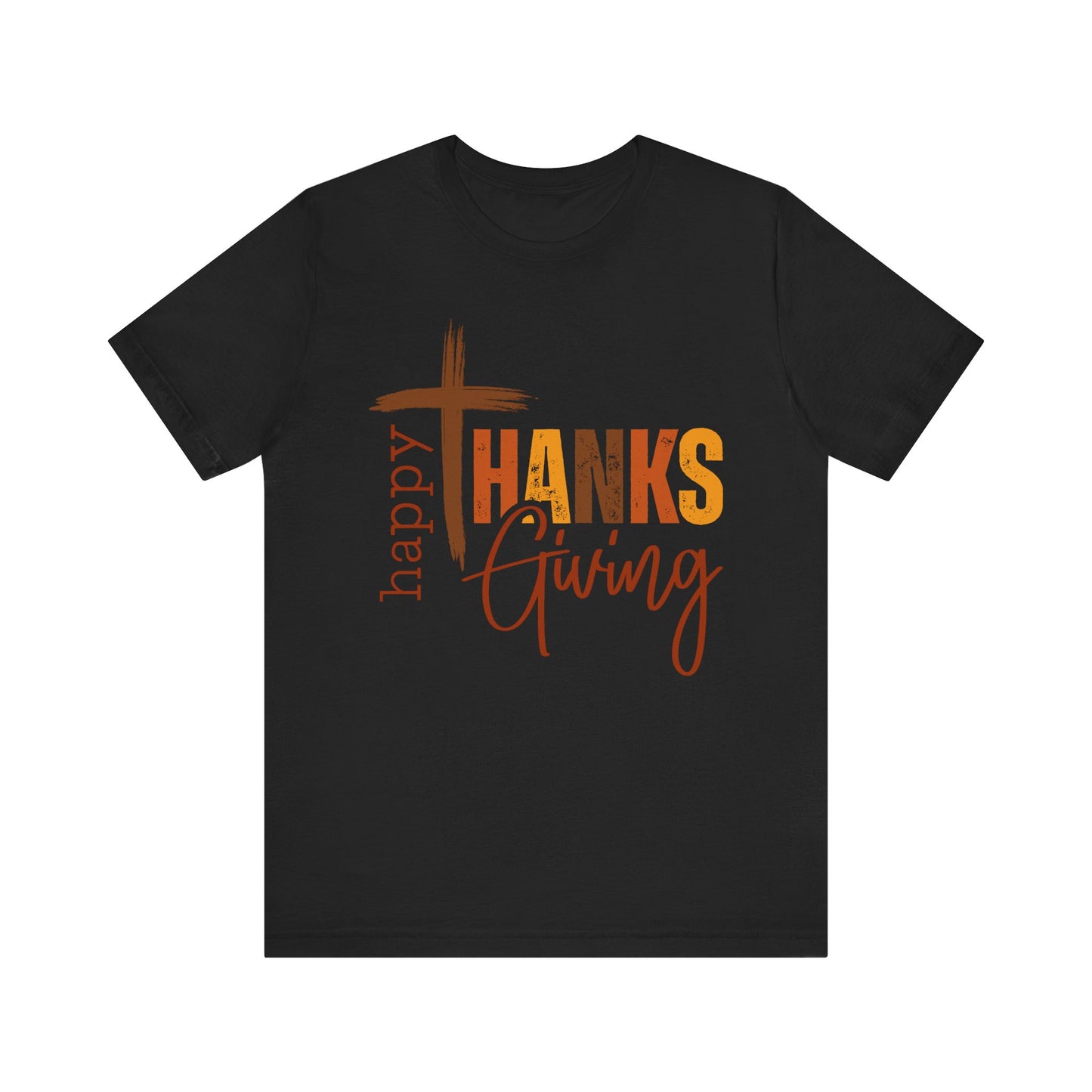 Happy Thanks Giving Jersey Short Sleeve Tee