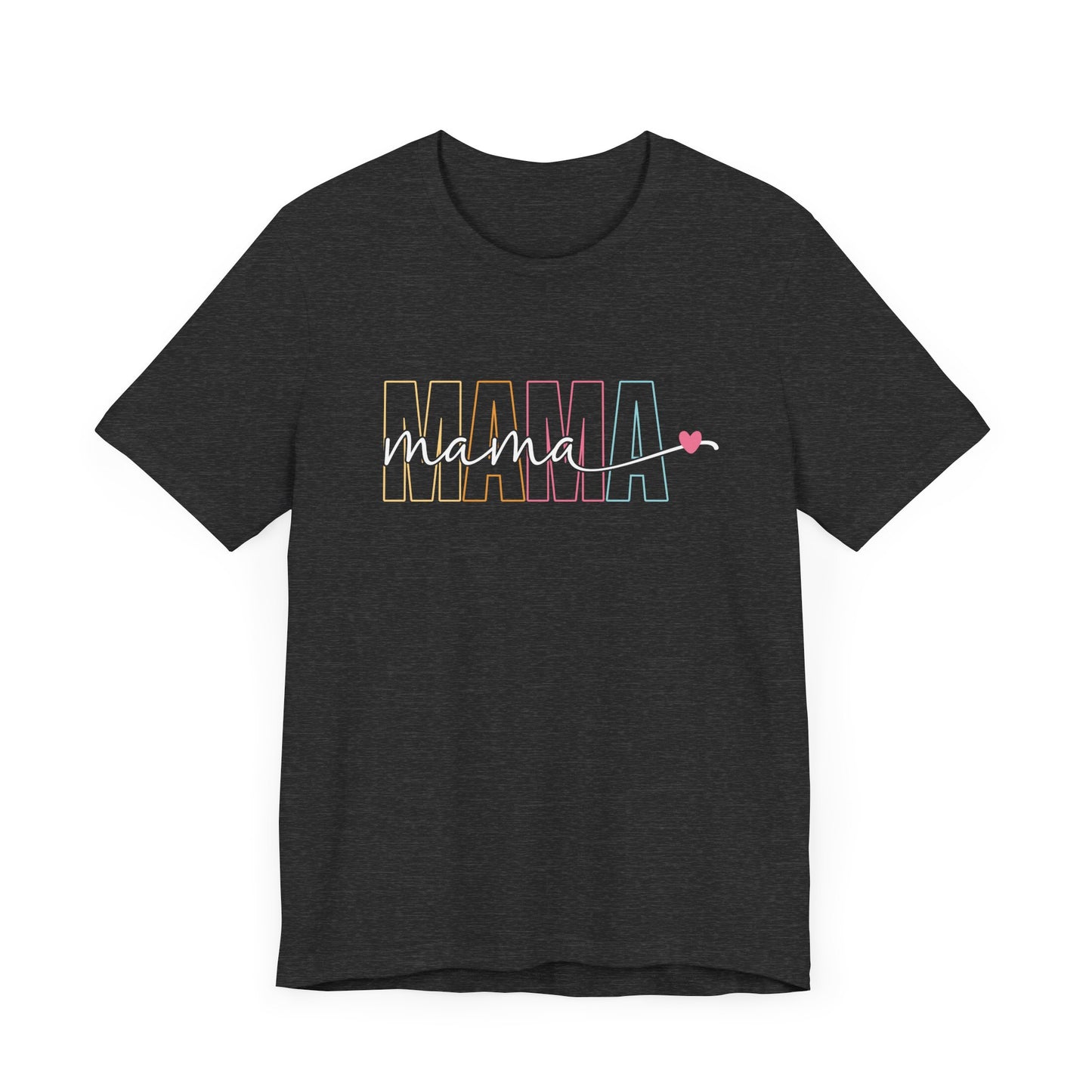 Mama 🖤 Jersey Short Sleeve Tee