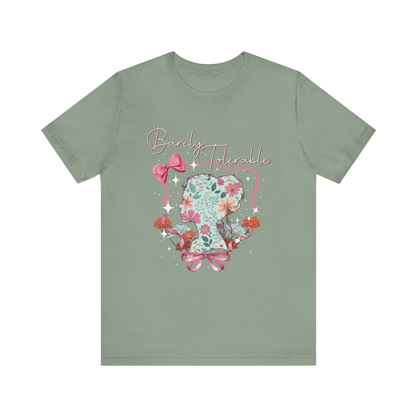 Barely Tolerable Jersey Short Sleeve Tee