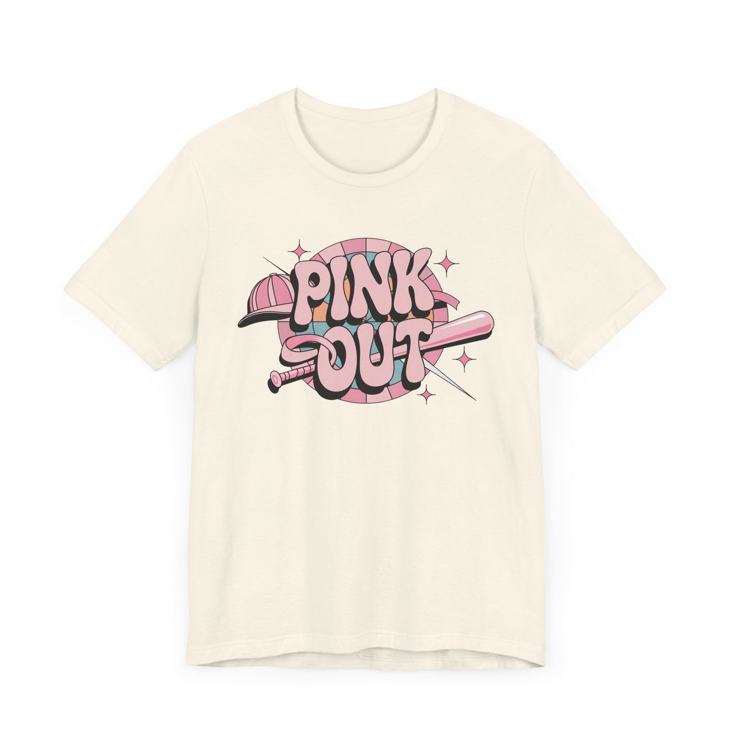 Baseball Pink Out Jersey Short Sleeve Tee