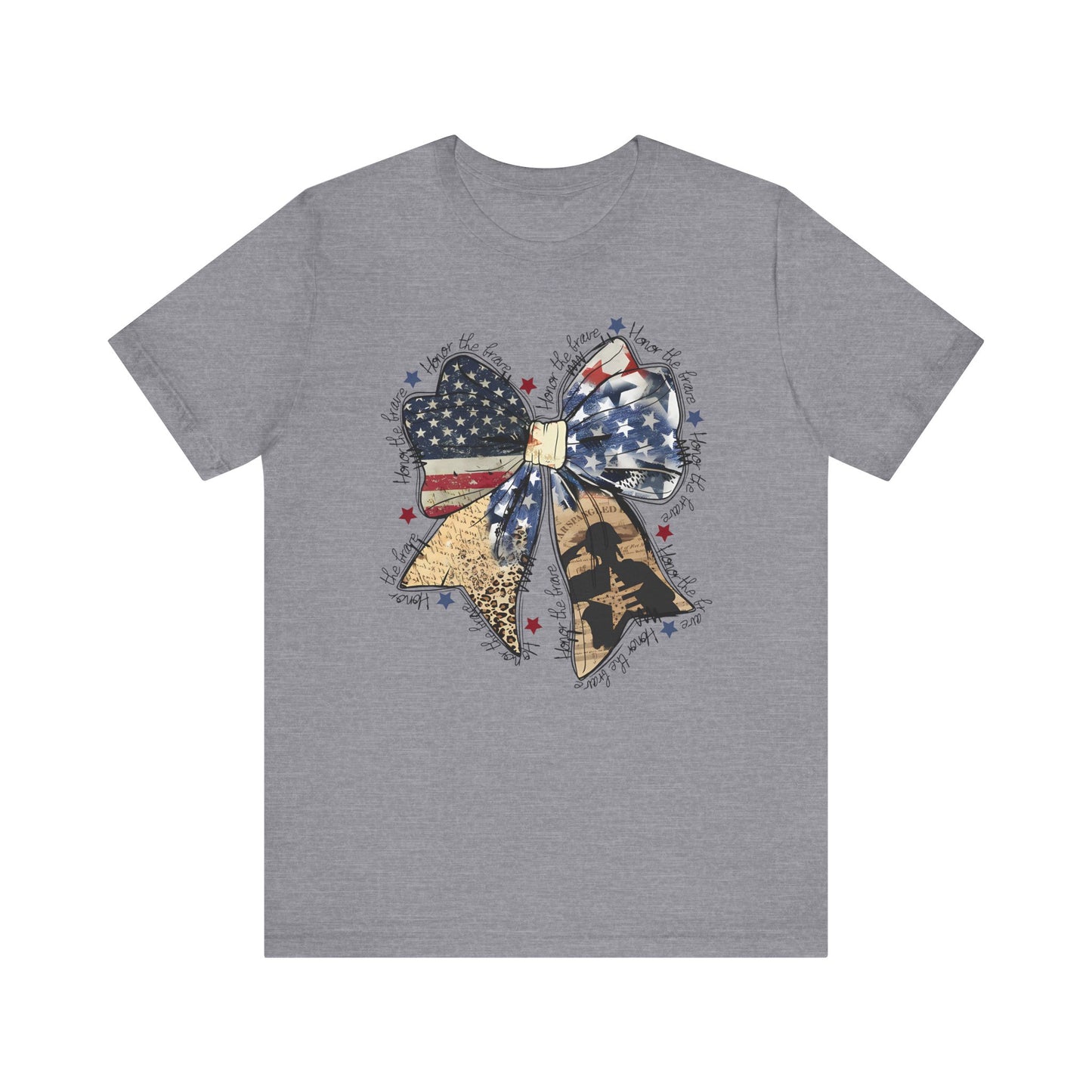Honor The Brave Jersey Short Sleeve Tee