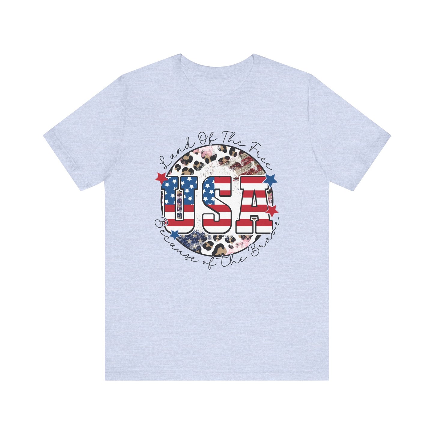 Land Of The Free Jersey Short Sleeve Tee