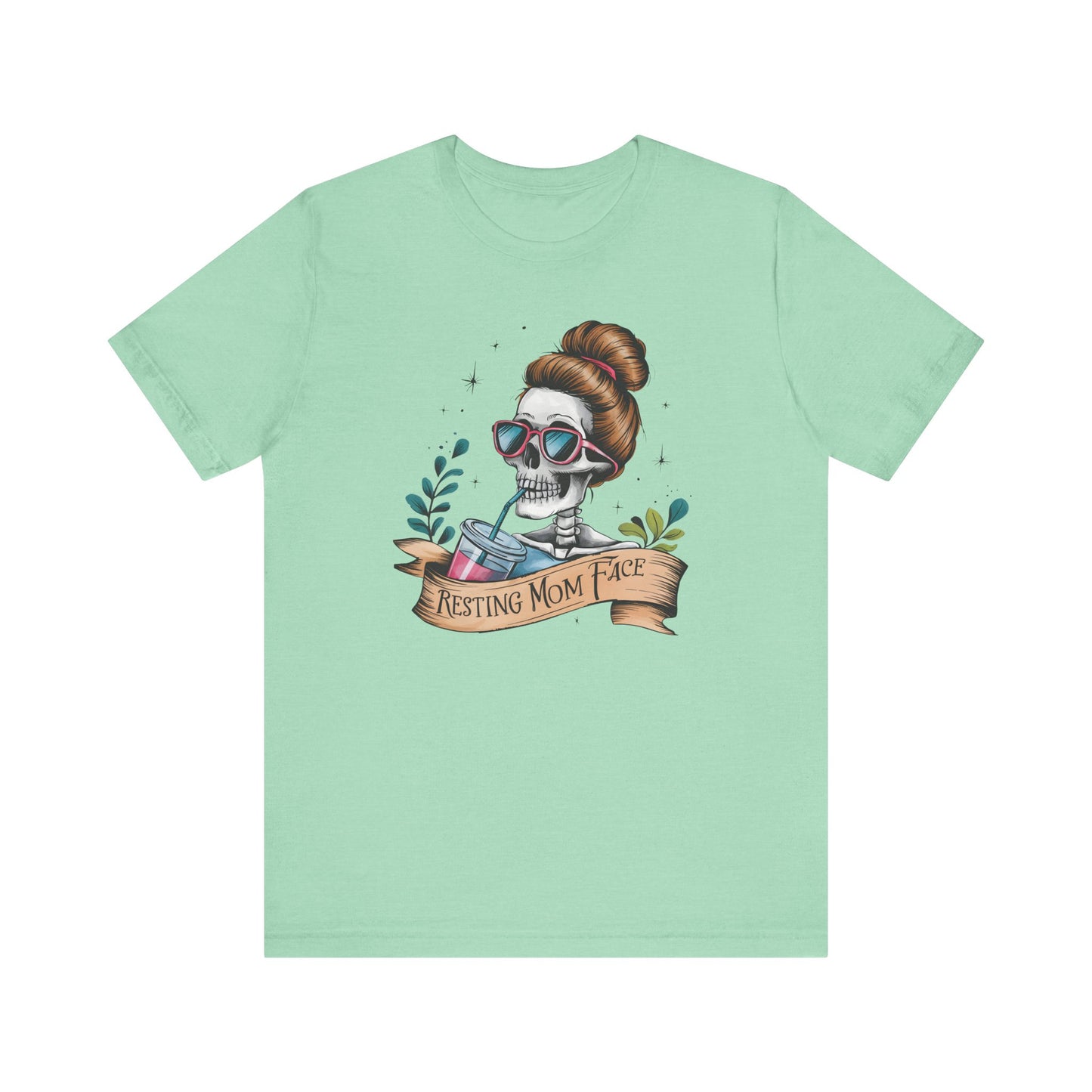 Resting Mom Face Jersey Short Sleeve Tee