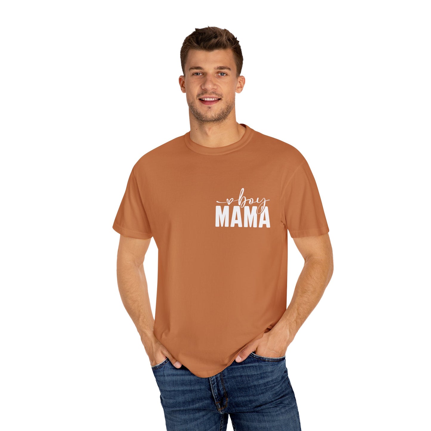 Boy Mama Pocket Garment-Dyed T-shirt