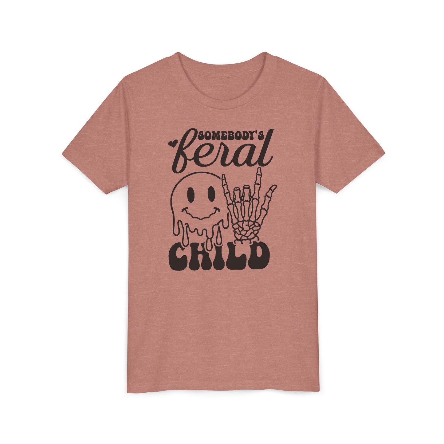Somebody’s Feral Child Youth Short Sleeve Tee