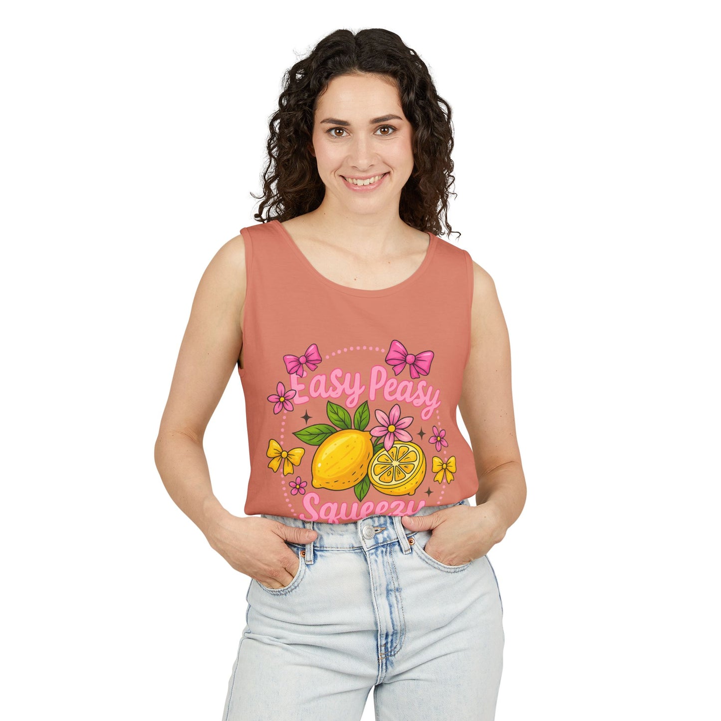 Easy Peasy Garment-Dyed Tank Top