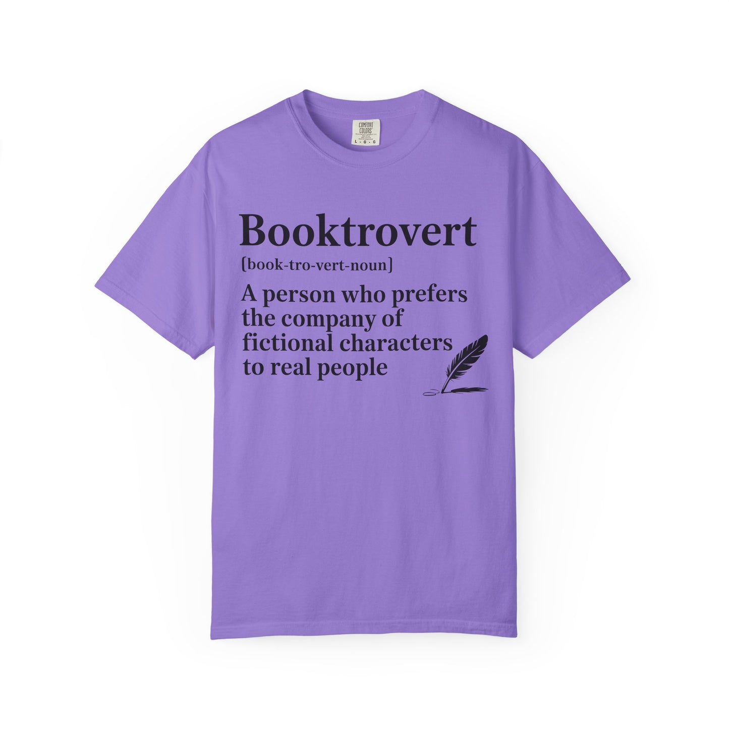 Booktrovert Garment-Dyed T-shirt