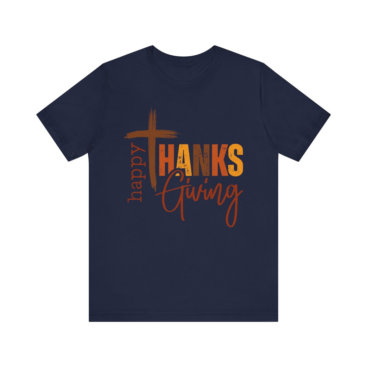 Happy Thanks Giving Jersey Short Sleeve Tee