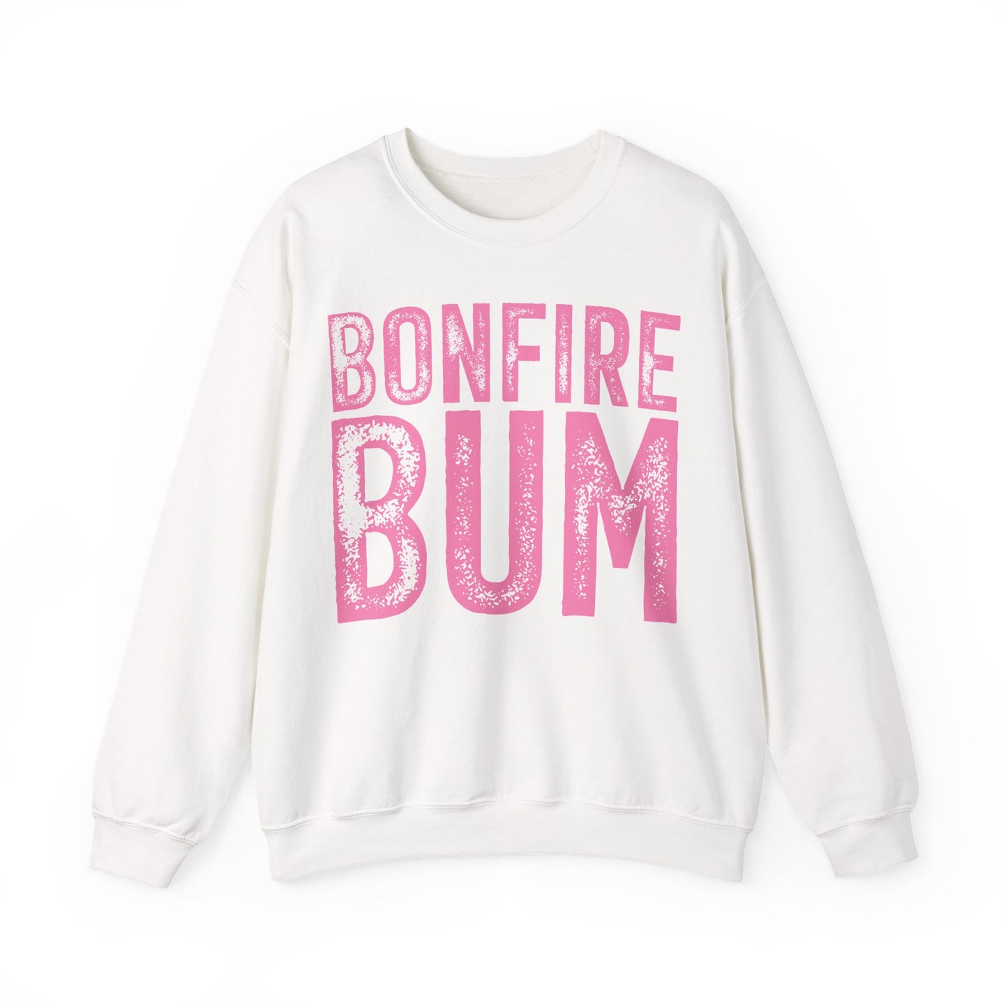 Pink Bonfire Bum Heavy Blend™ Crewneck Sweatshirt
