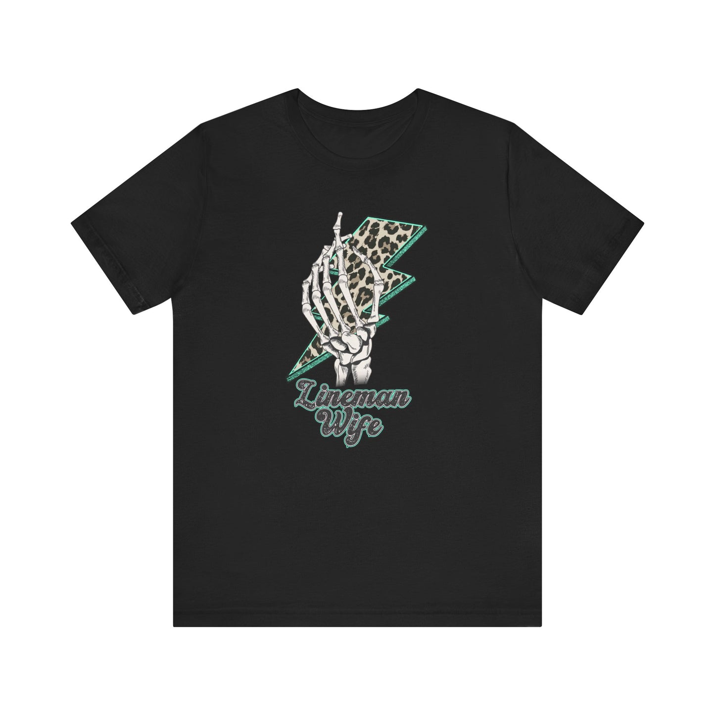 Lineman Wife Jersey Short Sleeve Tee