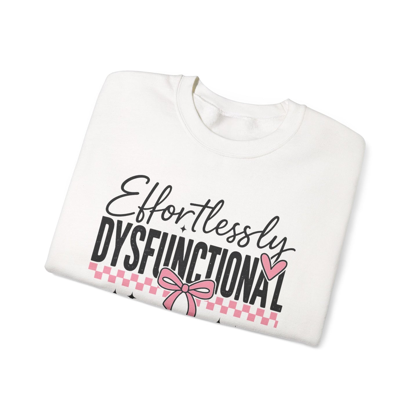 Effortlessly Dysfunctional Heavy Blend™ Crewneck Sweatshirt