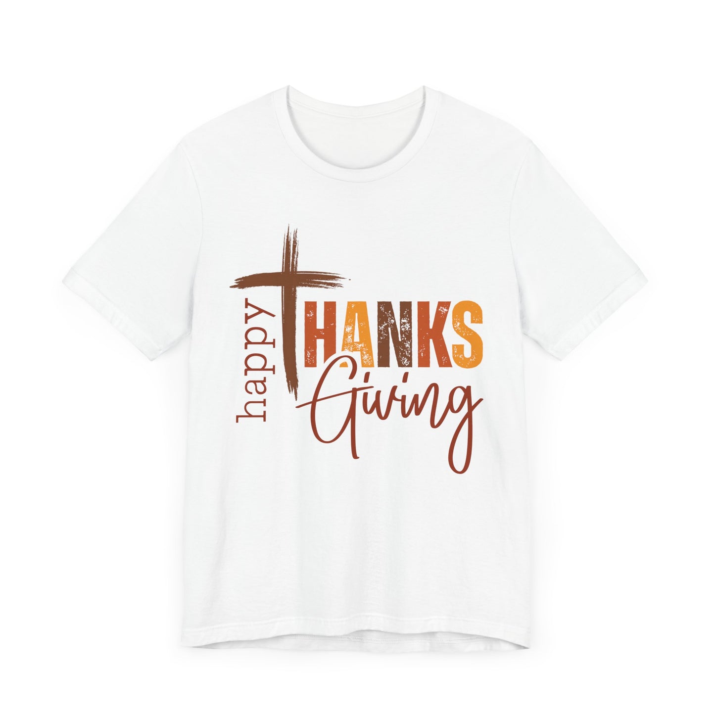 Happy Thanks Giving Jersey Short Sleeve Tee