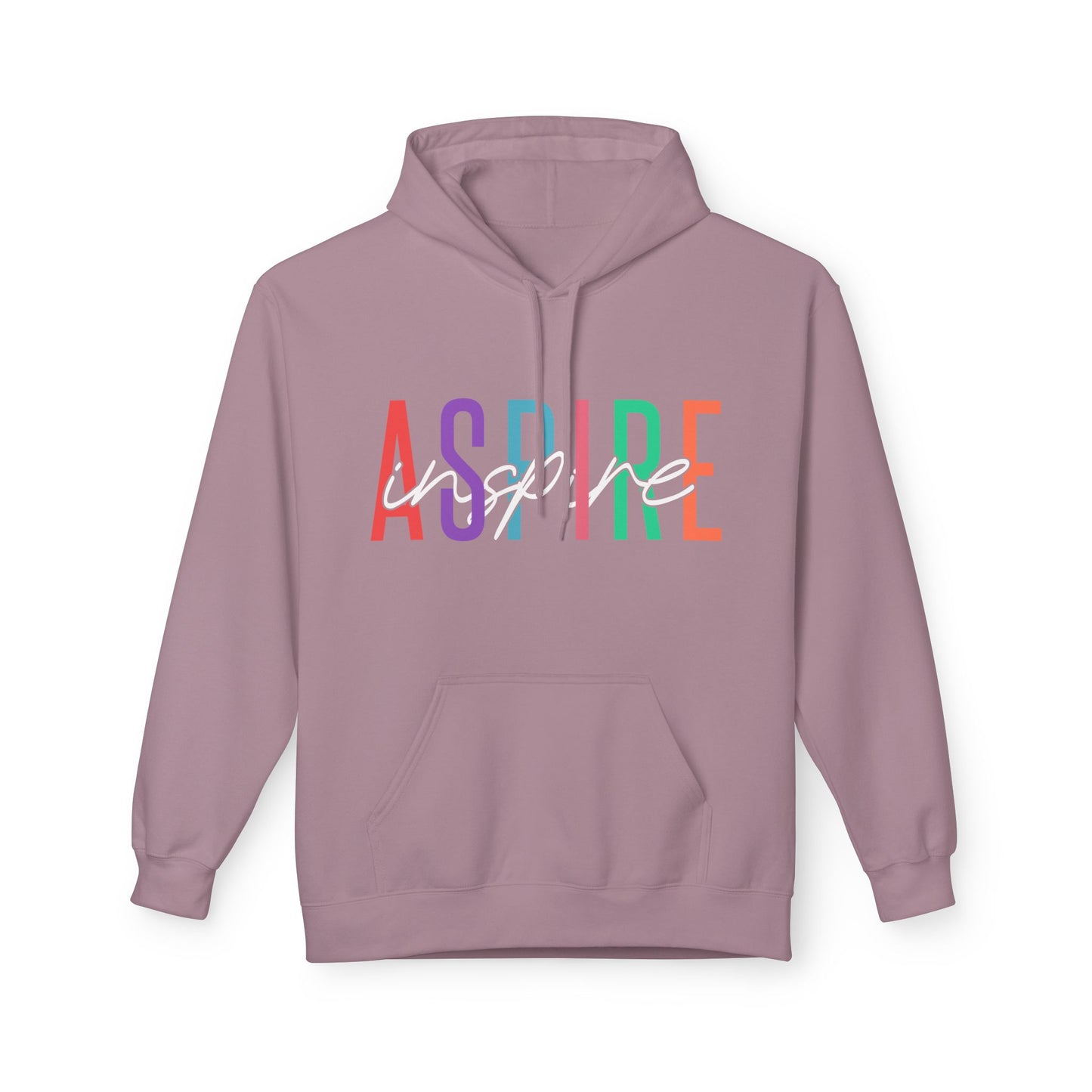 Aspire Inspire Midweight Softstyle Fleece Hoodie