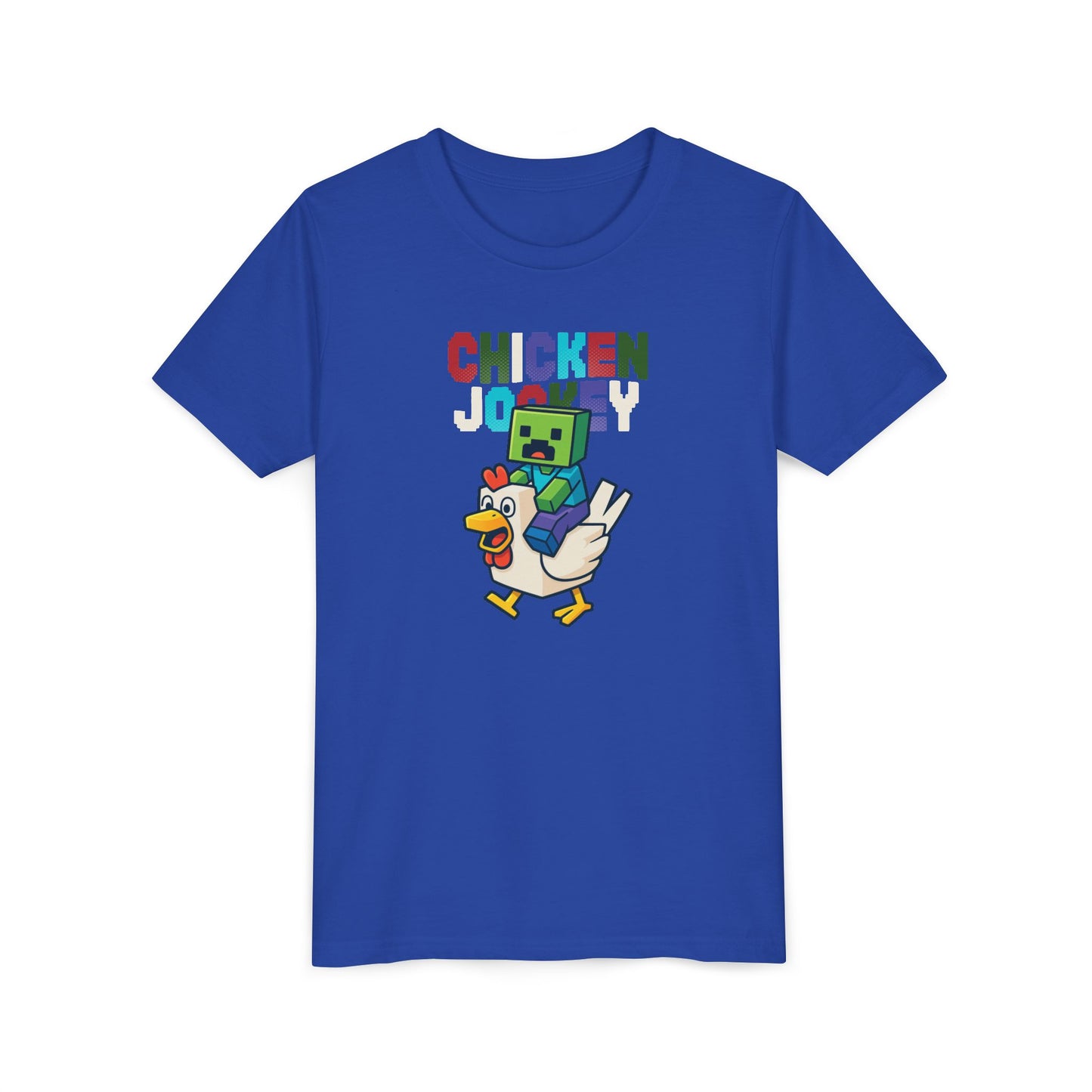 Chicken Jockey Youth Short Sleeve Tee