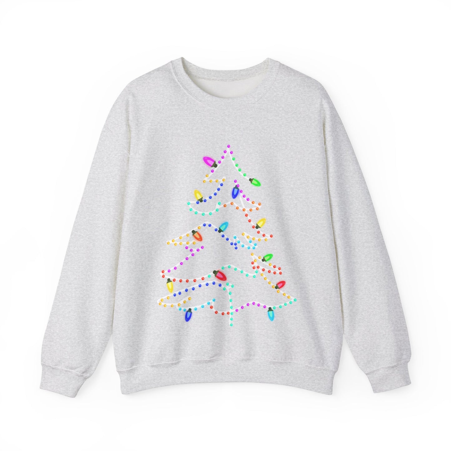 Lighted Christmas Tree Heavy Blend™ Crewneck Sweatshirt