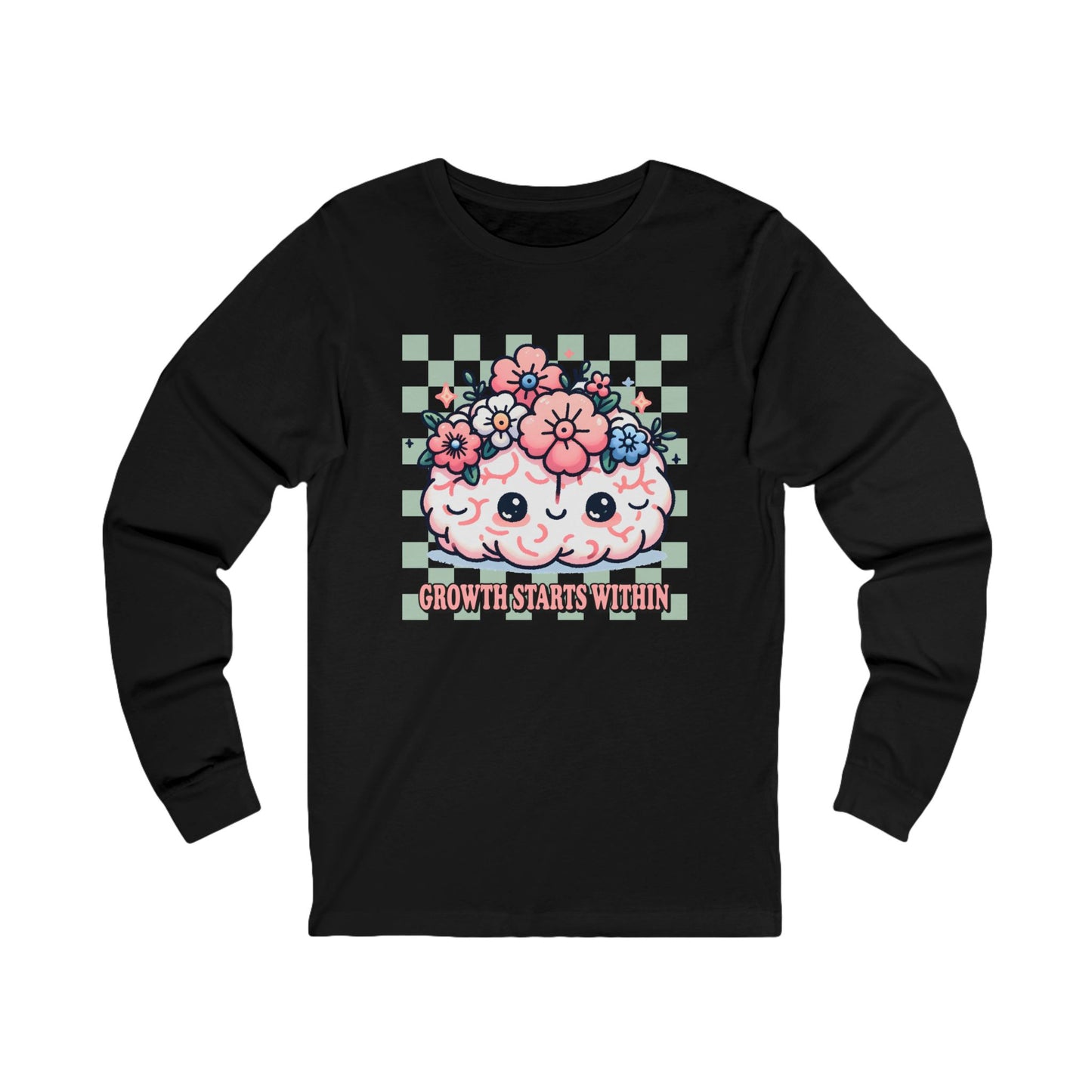 Growth Starts Within Jersey Long Sleeve Tee