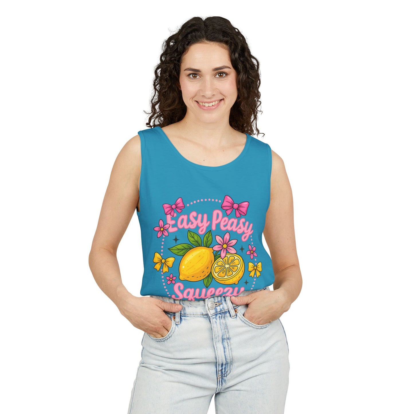 Easy Peasy Garment-Dyed Tank Top