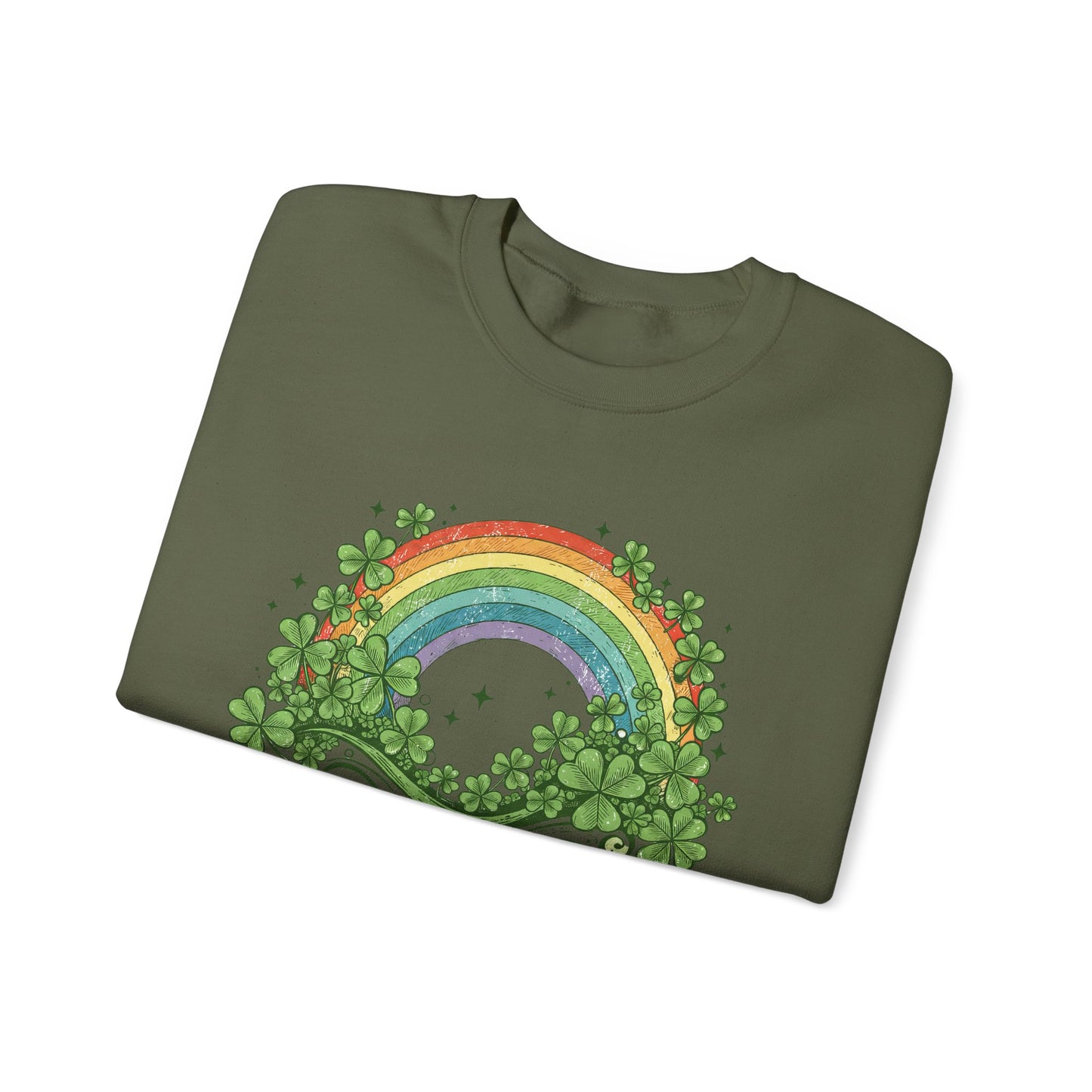 Lucky Rainbow Heavy Blend™ Crewneck Sweatshirt