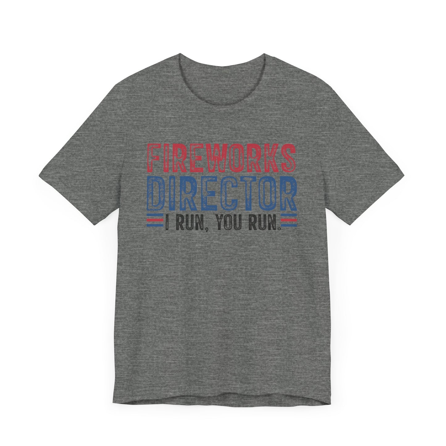 I Run You Run Jersey Short Sleeve Tee
