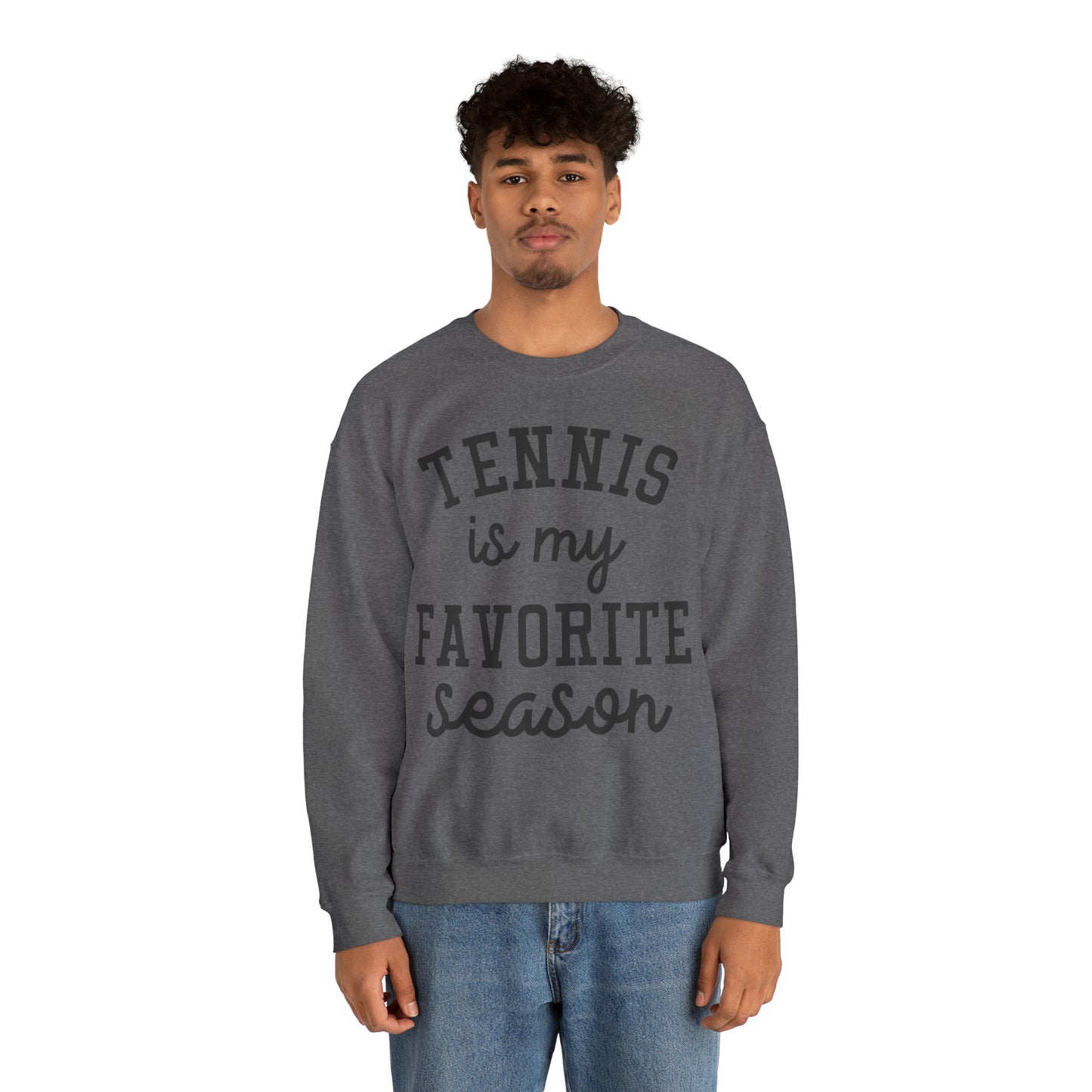 Tennis Season Heavy Blend™ Crewneck Sweatshirt