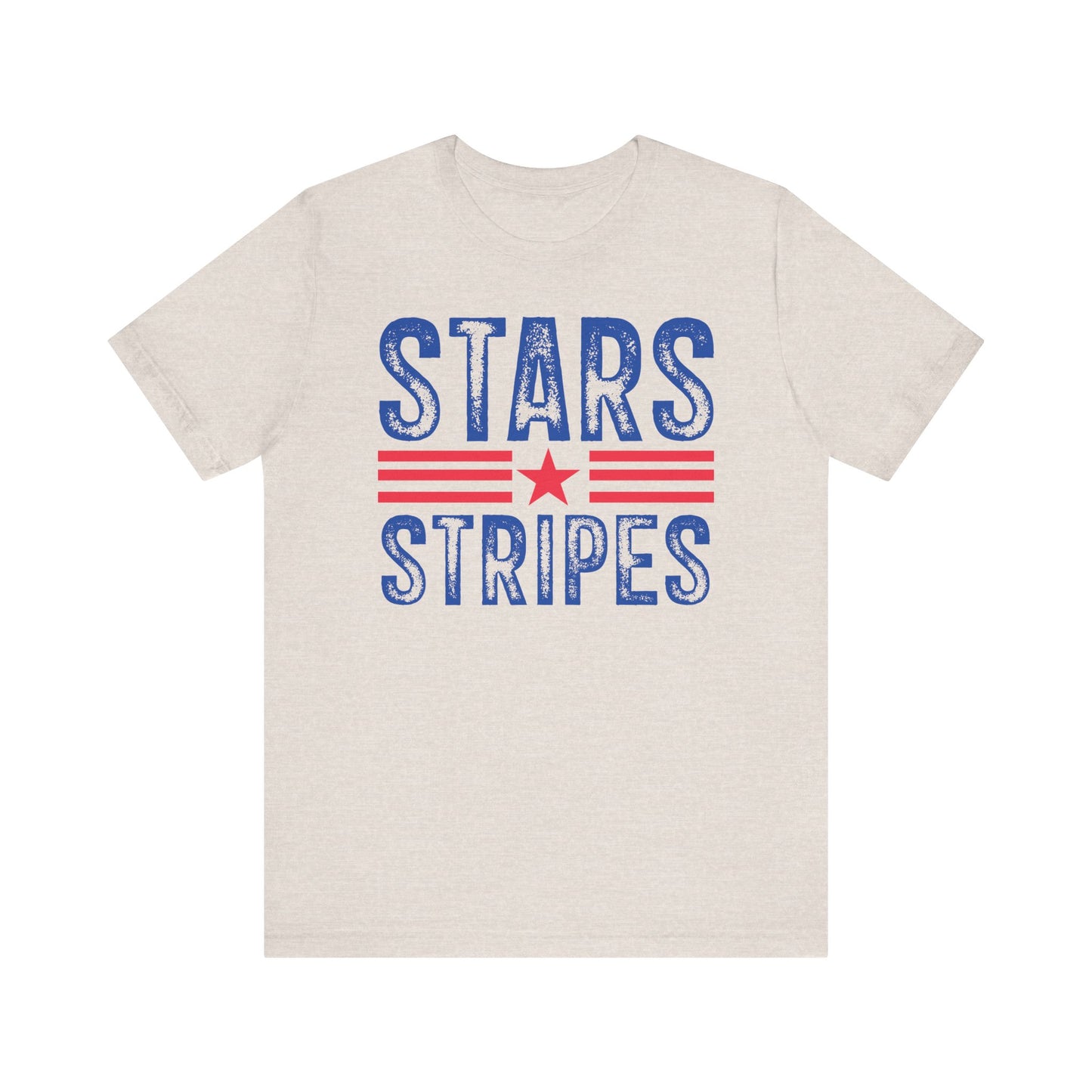 Stars Stripes Jersey Short Sleeve Tee
