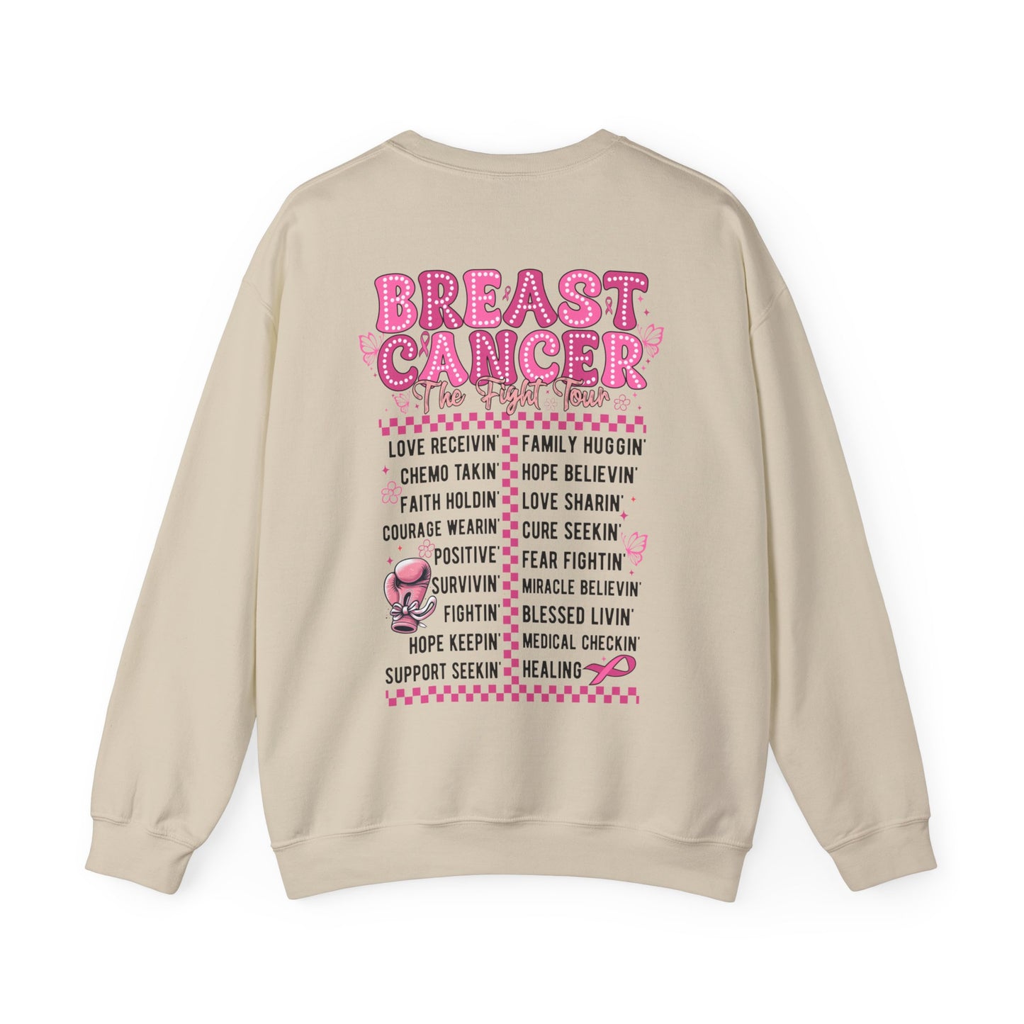 Breast Cancer Tour Heavy Blend™ Crewneck Sweatshirt