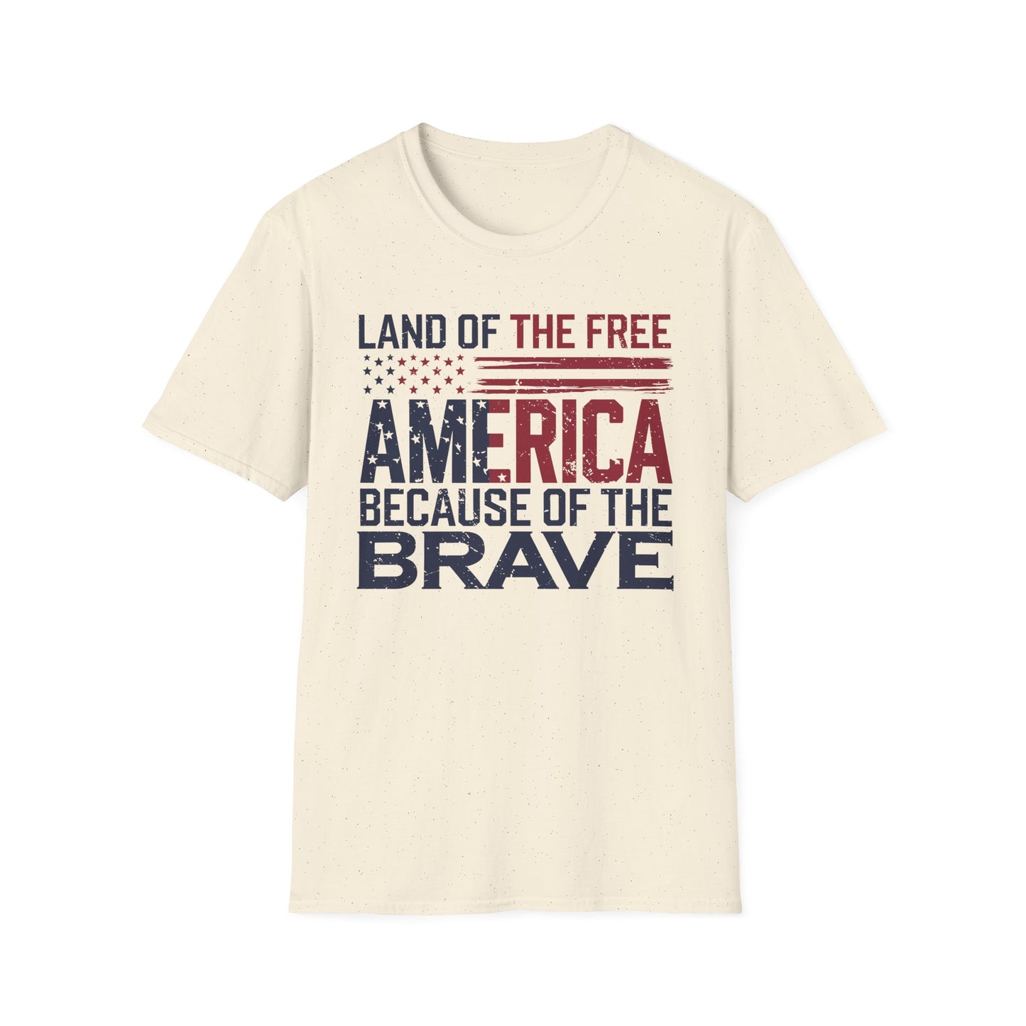 Land Of The Free Softstyle T-Shirt