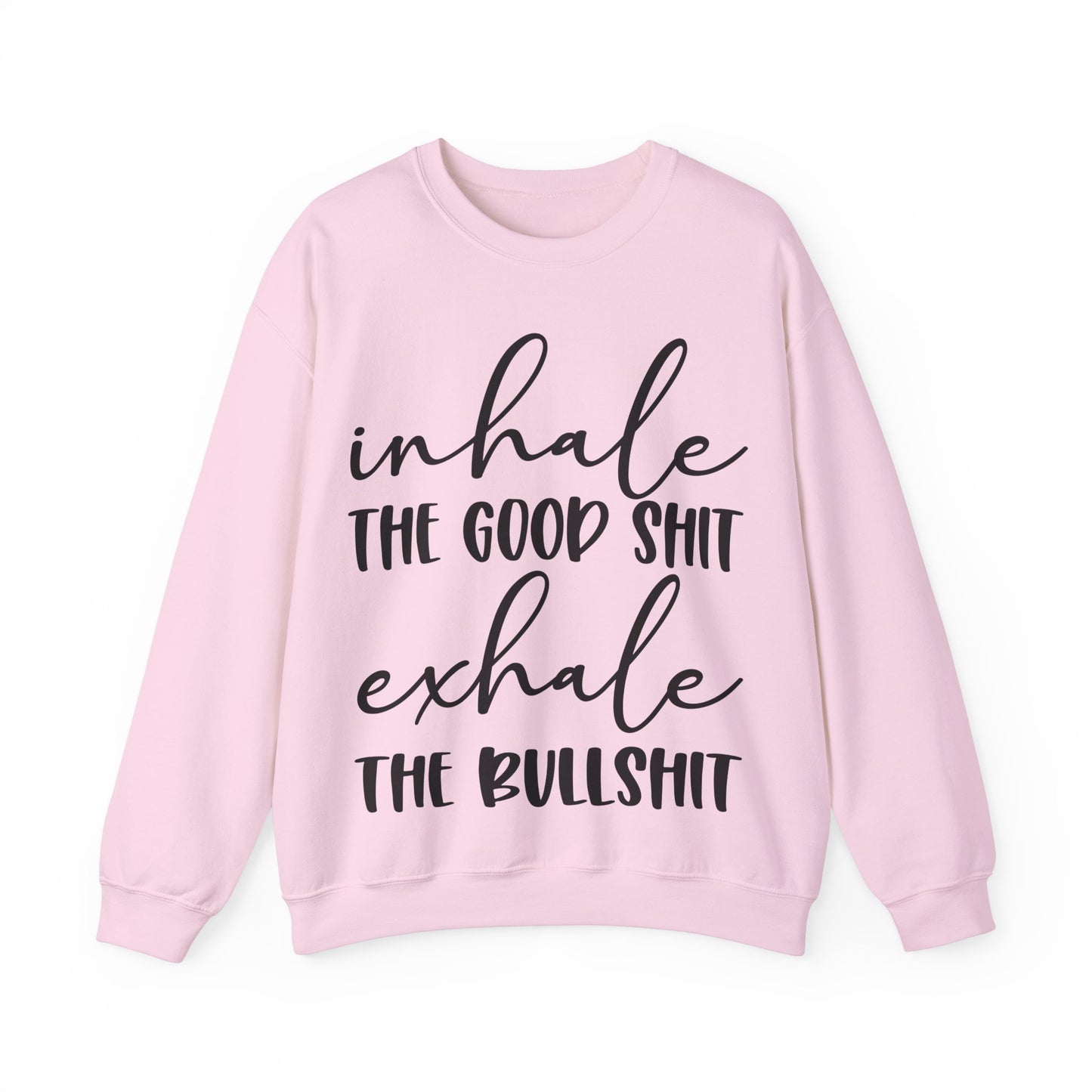 Inhale Exhale Heavy Blend™ Crewneck Sweatshirt