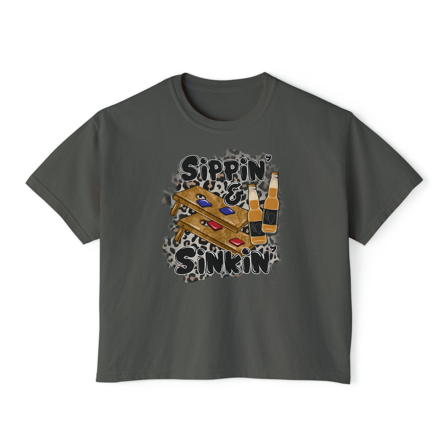 Sippin & Sinkin Women's Boxy Tee