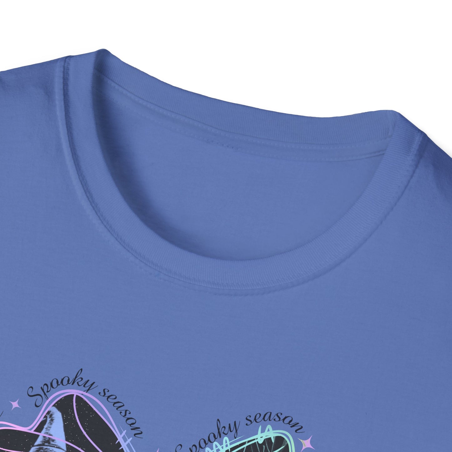 Neon Spooky Bow Softstyle T-Shirt