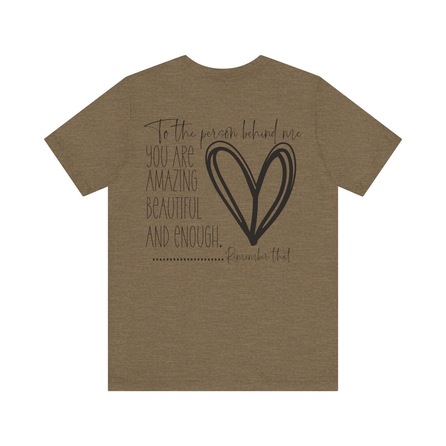 Person Behind Me Jersey Short Sleeve Tee