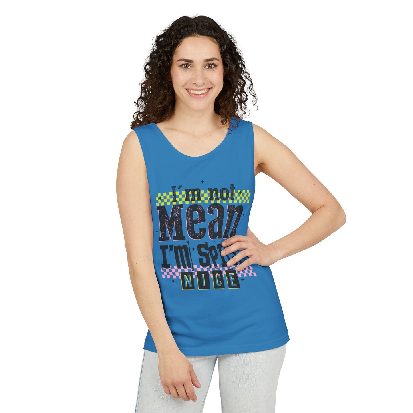 Spicy Nice Garment-Dyed Tank Top