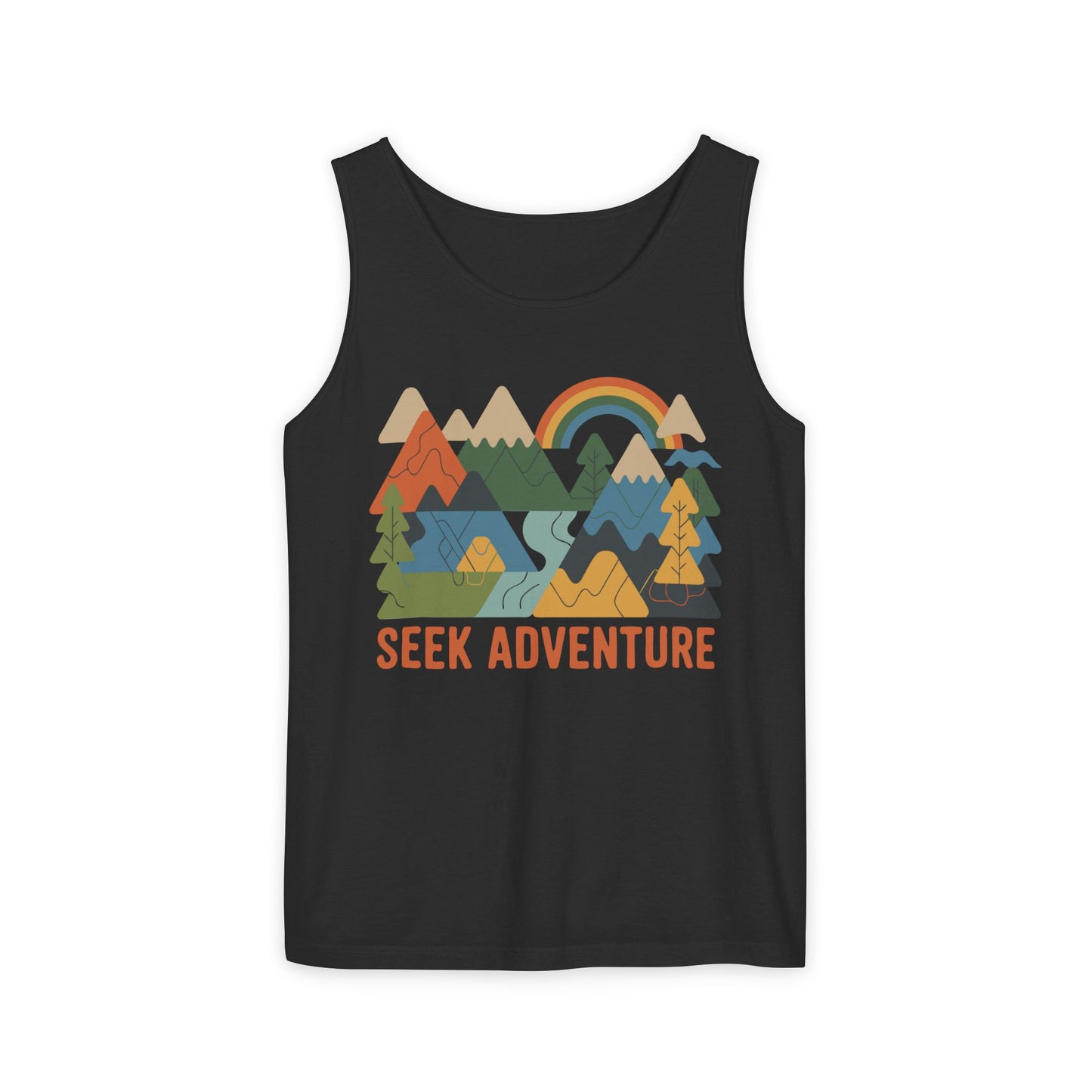 Seek Adventure Garment-Dyed Tank Top