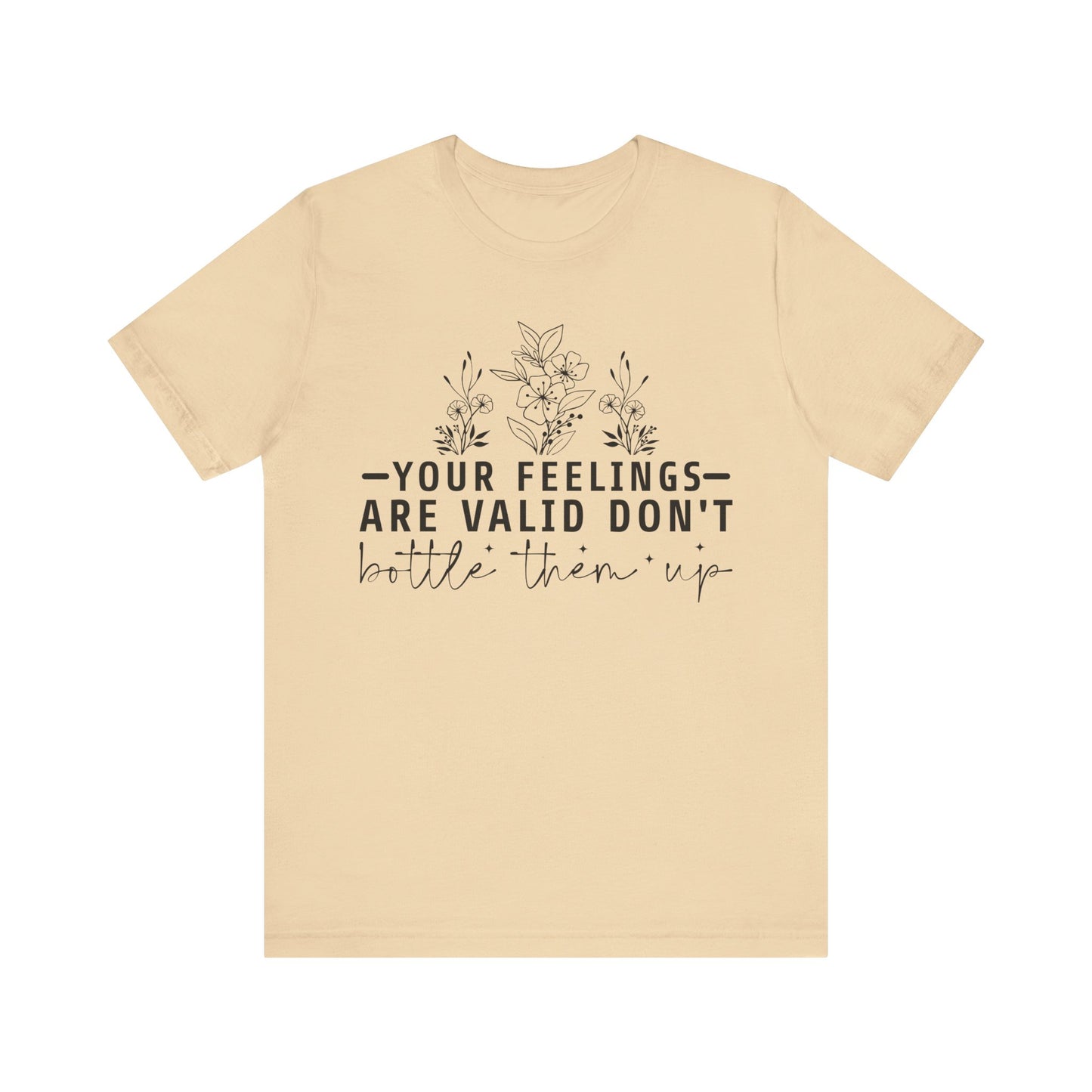 Your Feelings Are Vaild Jersey Short Sleeve Tee